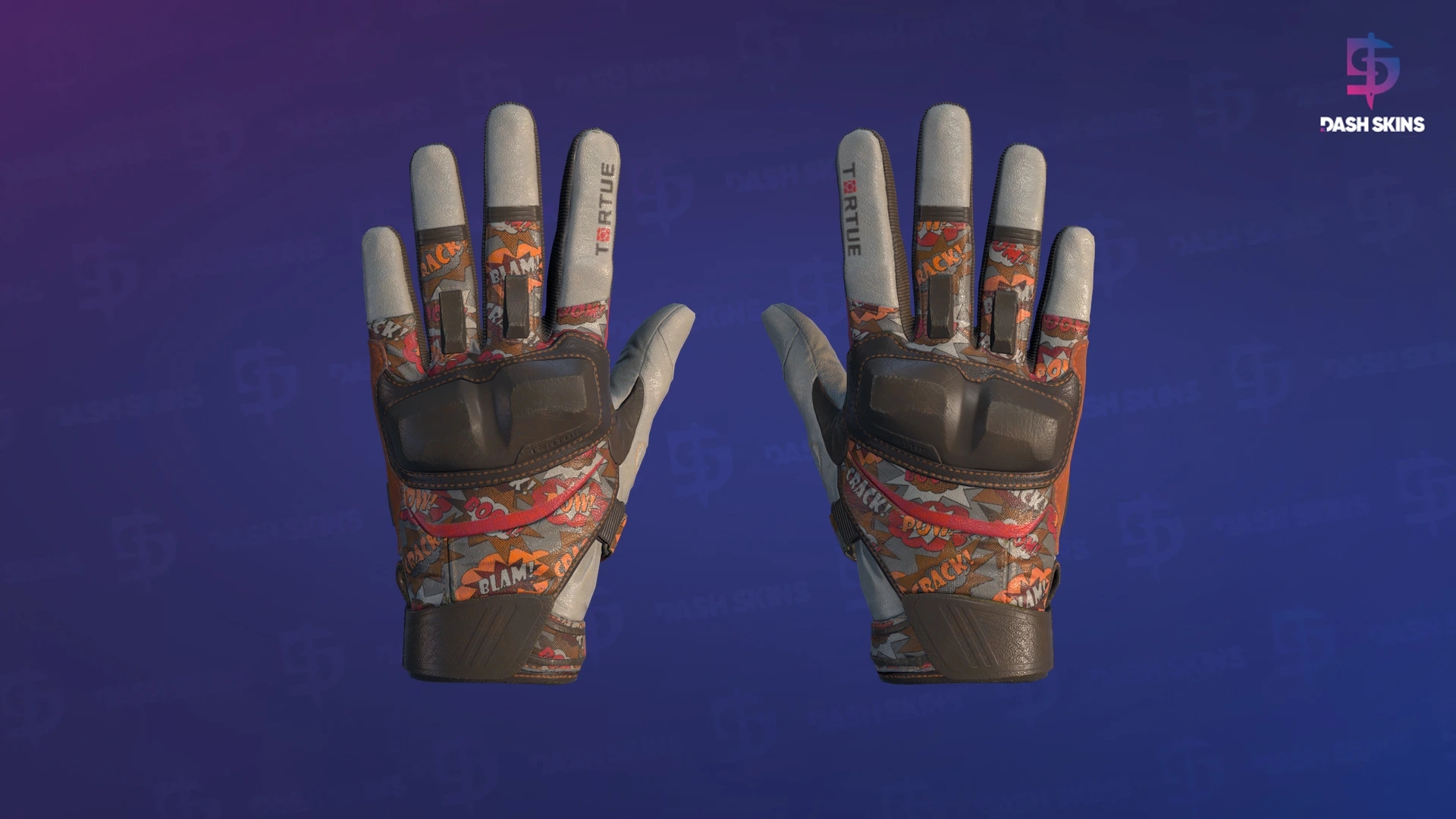 ★ Moto Gloves | POW! (Field-Tested) Screenshot Playside