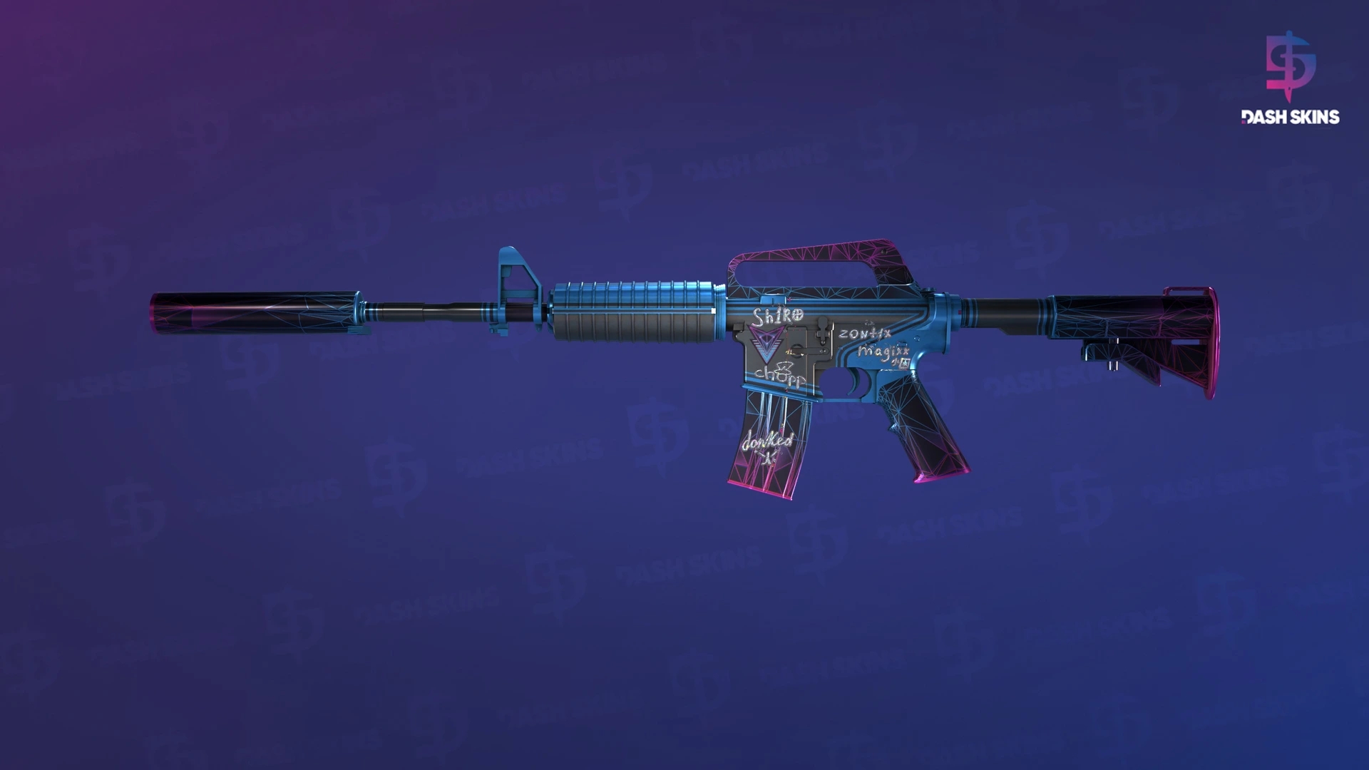 M4A1-S | Decimator (Minimal Wear) Screenshot Playside