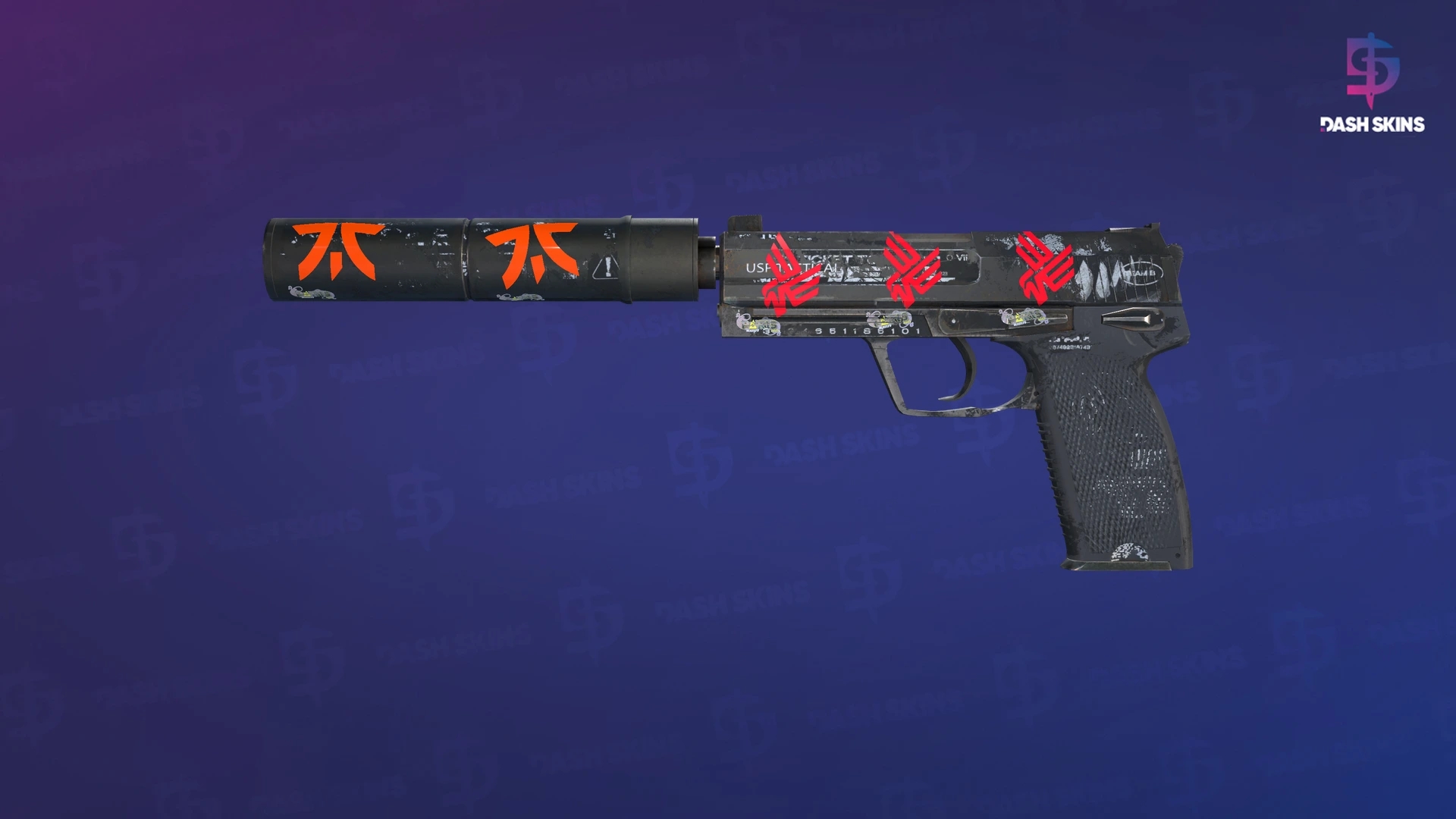 USP-S | Ticket to Hell (Battle-Scarred) Screenshot Playside