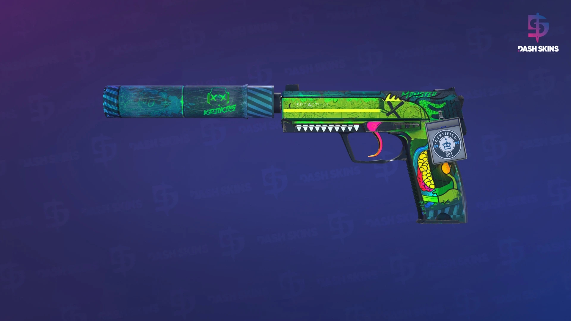 USP-S | Monster Mashup (Minimal Wear) Screenshot Playside