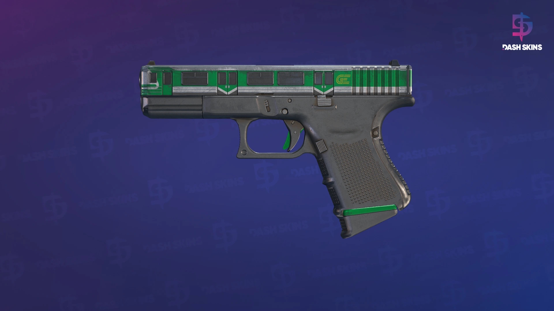 Glock-18 | Green Line (Field-Tested) Screenshot Playside