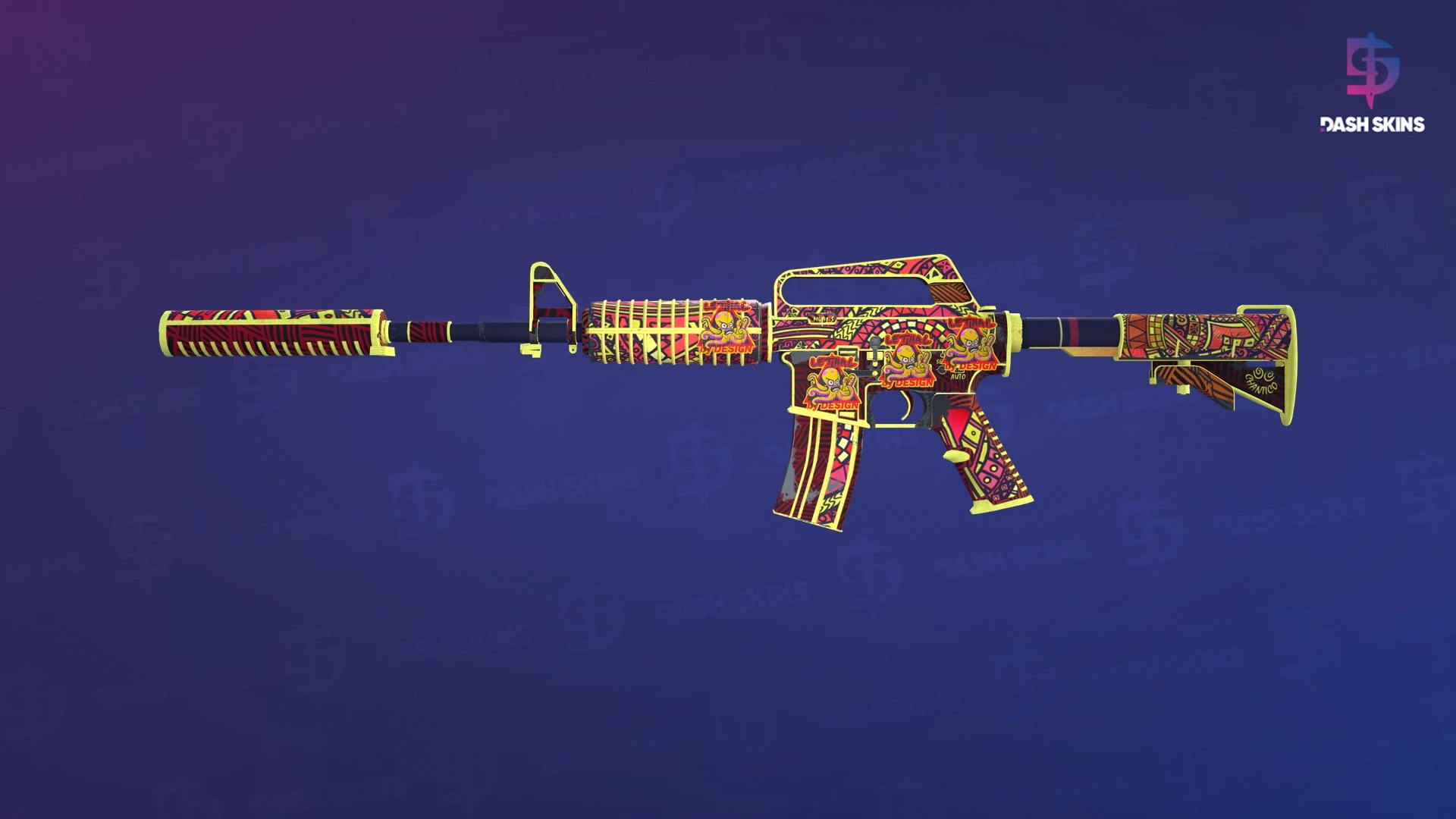 M4A1-S | Chantico's Fire (Well-Worn) Screenshot Playside
