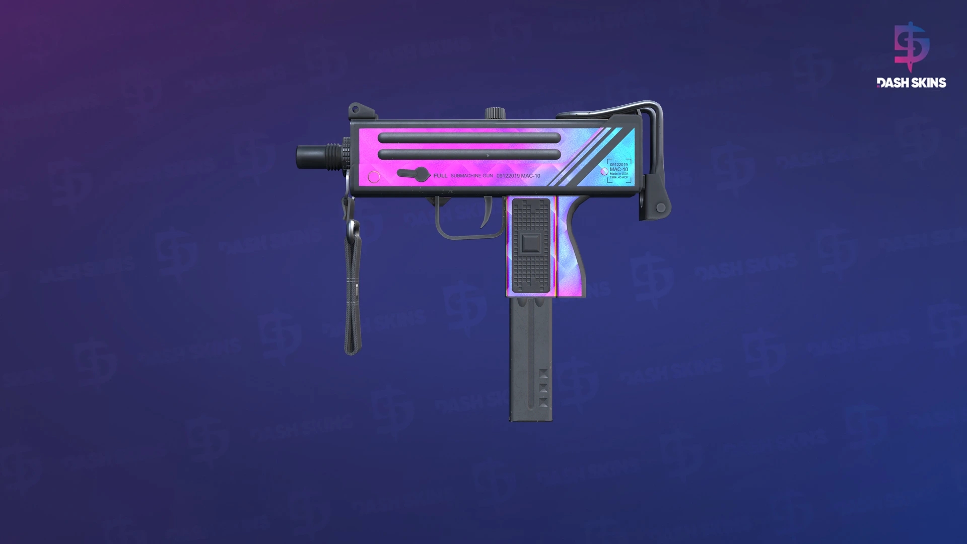 MAC-10 | Disco Tech (Field-Tested) Screenshot Playside