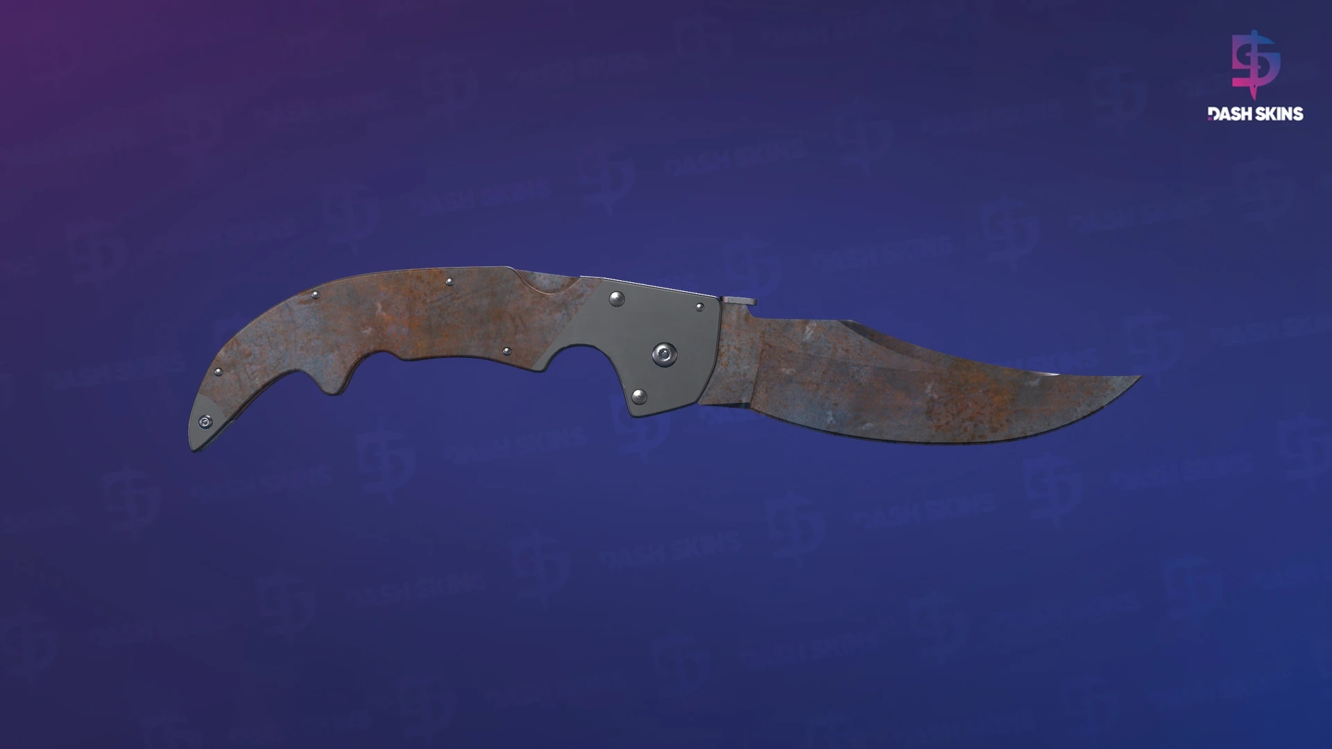 ★ Falchion Knife | Rust Coat (Battle-Scarred) Screenshot Playside