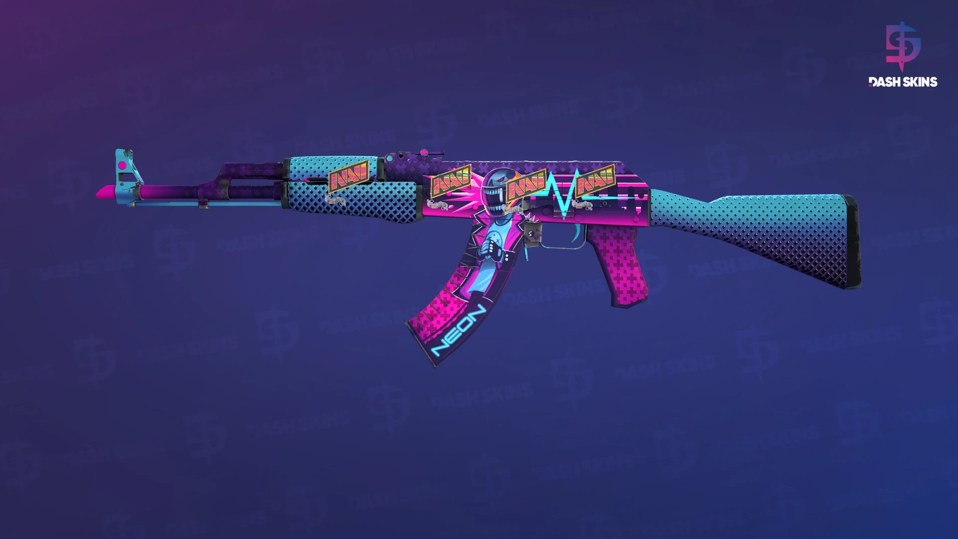 AK-47 | Neon Rider (Minimal Wear) Screenshot Playside