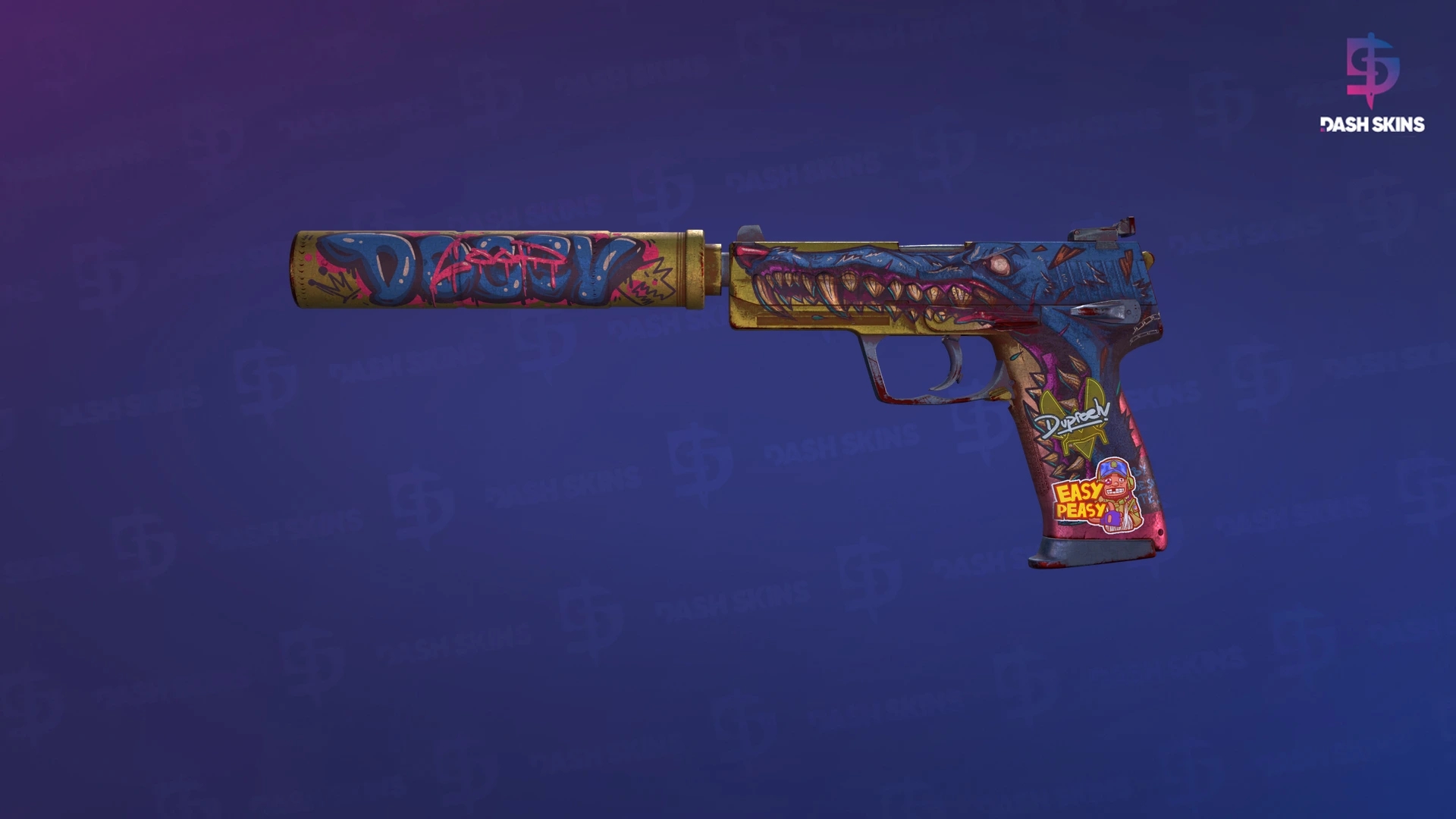 USP-S | Jawbreaker (Battle-Scarred) Screenshot Playside