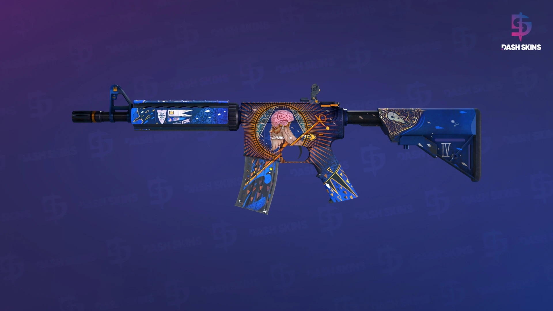M4A4 | The Emperor (Field-Tested) Screenshot Playside