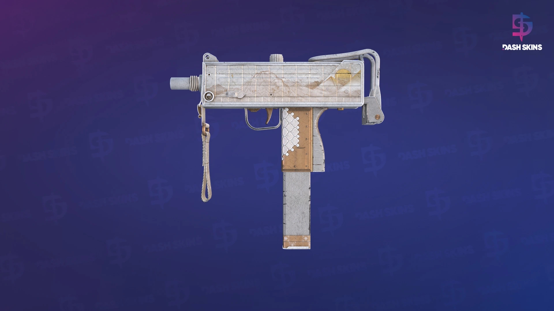 MAC-10 | Arabesque Mosaic (Field-Tested) Screenshot Playside