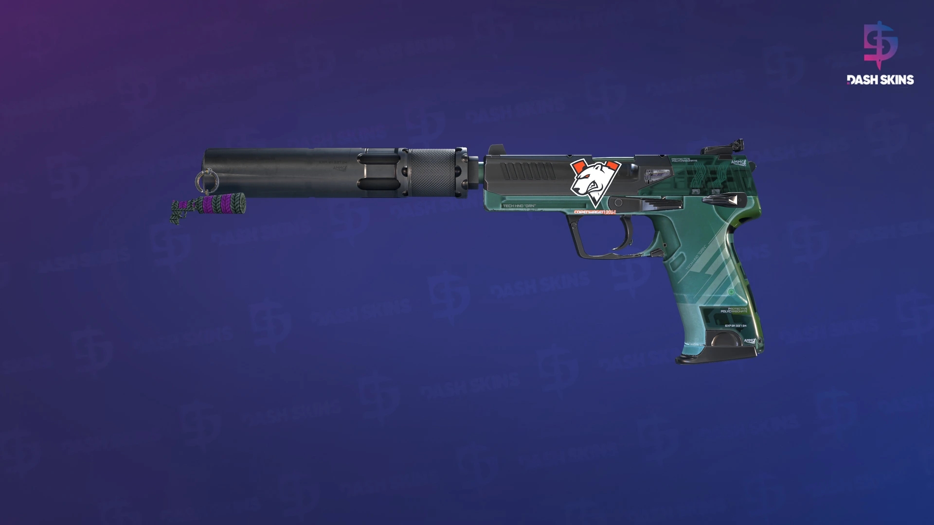 USP-S | PC-GRN (Minimal Wear) Screenshot Playside