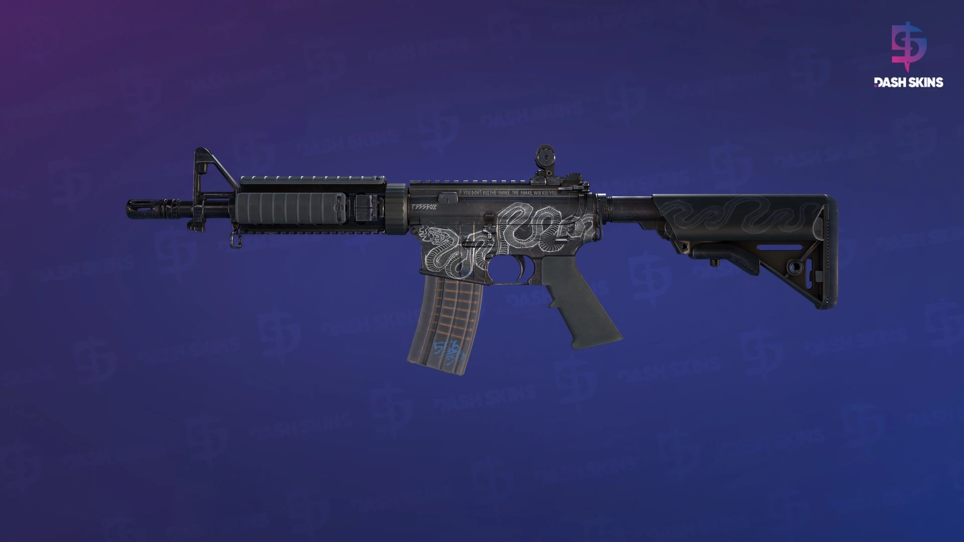 M4A4 | Etch Lord (Factory New) Screenshot Playside