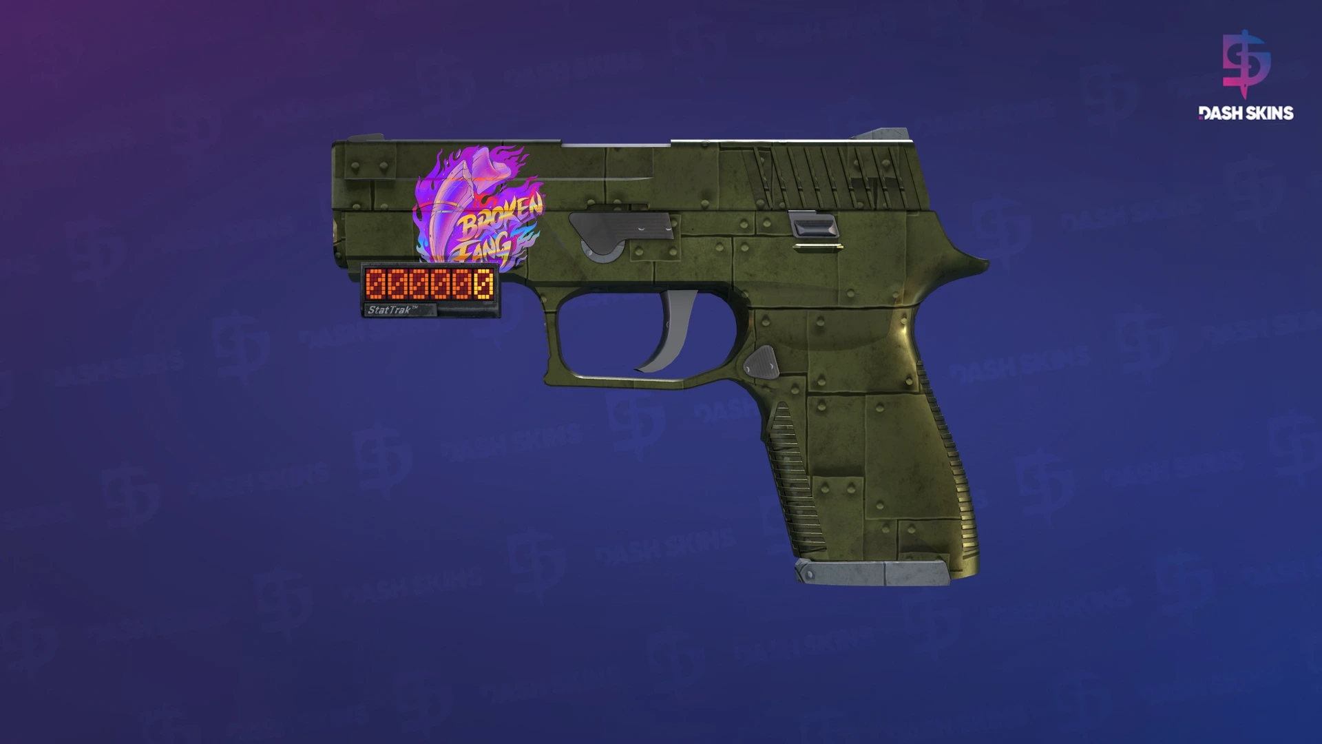 StatTrak™ P250 | Iron Clad (Field-Tested) Screenshot Playside