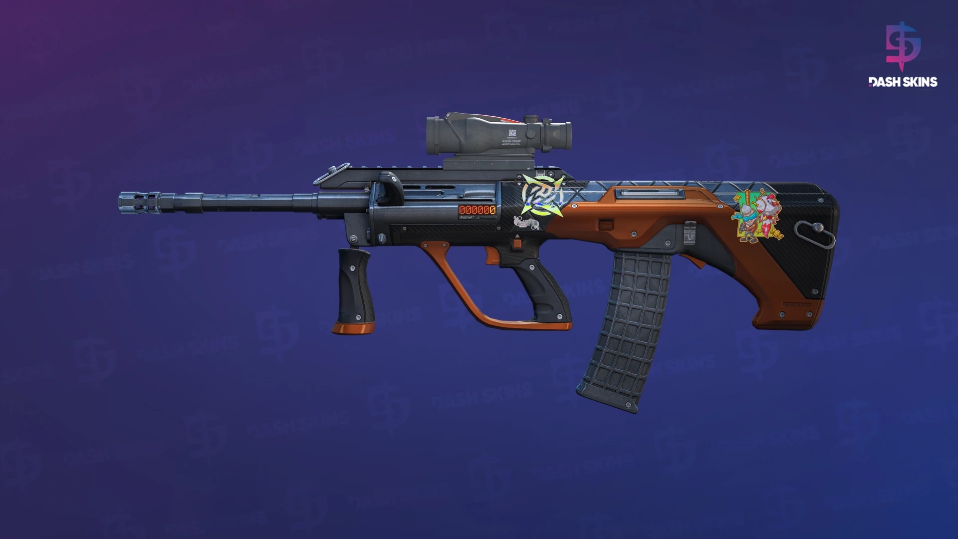StatTrak™ AUG | Triqua (Factory New) Screenshot Playside