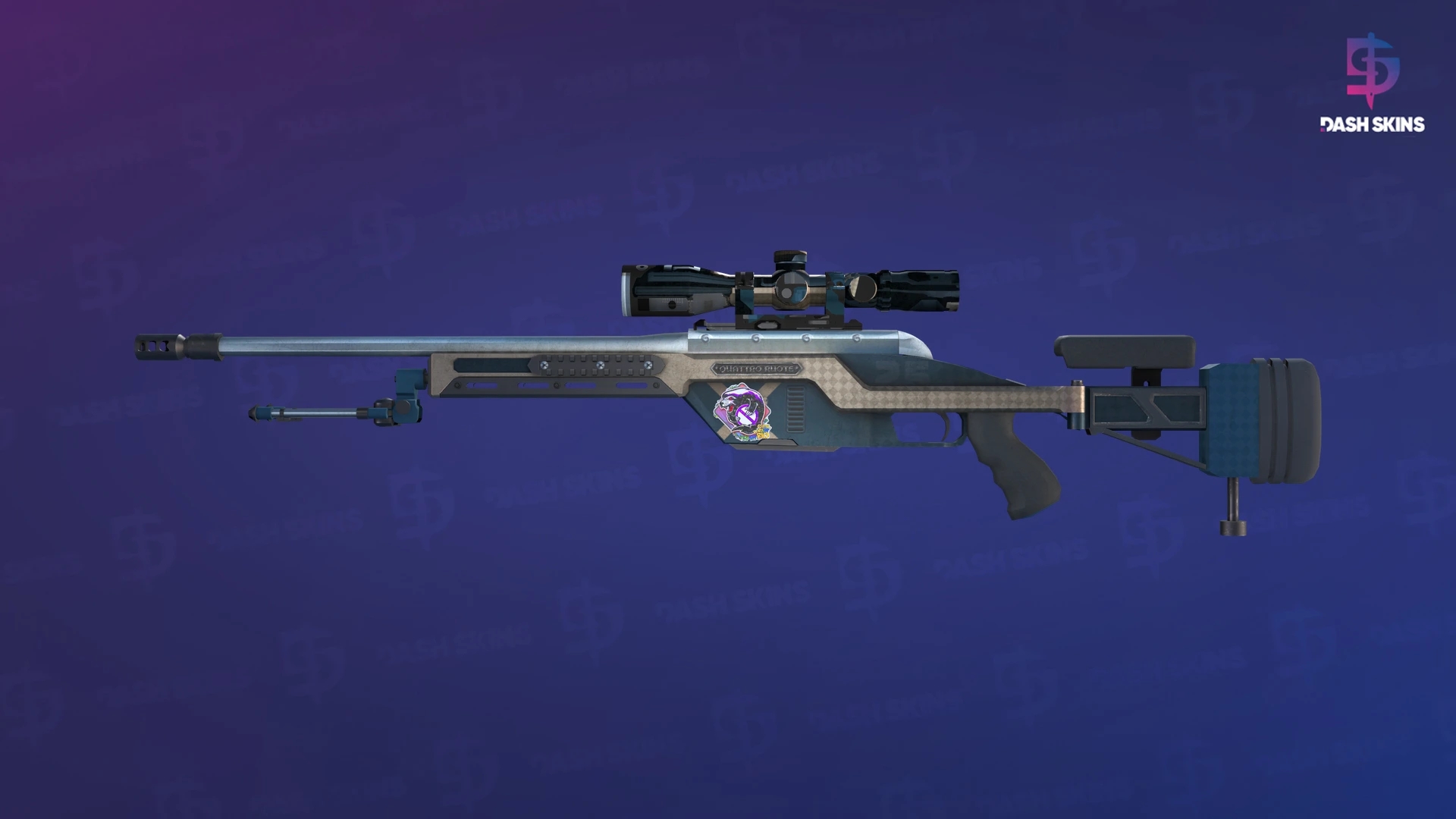 SSG 08 | Hand Brake (Well-Worn) Screenshot Playside