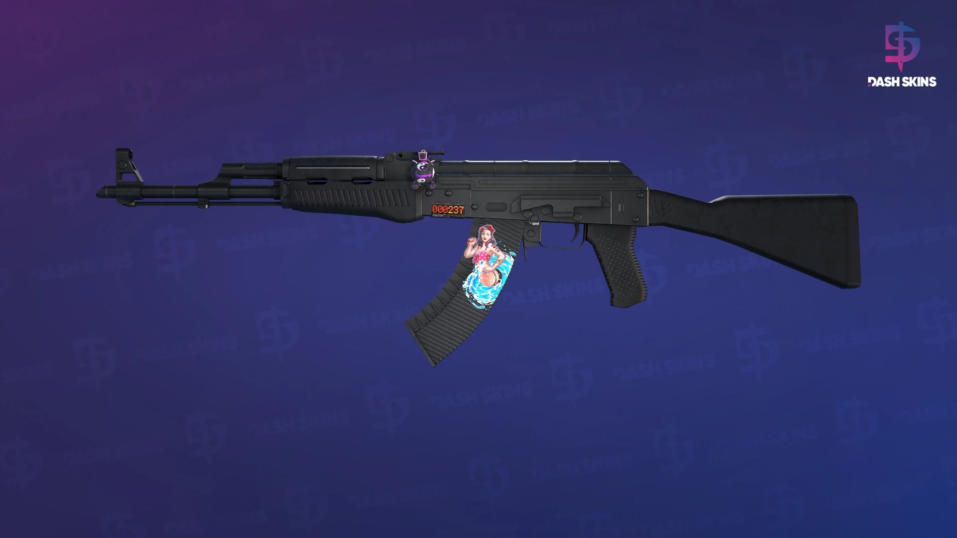 StatTrak™ AK-47 | Slate (Well-Worn) Screenshot Playside