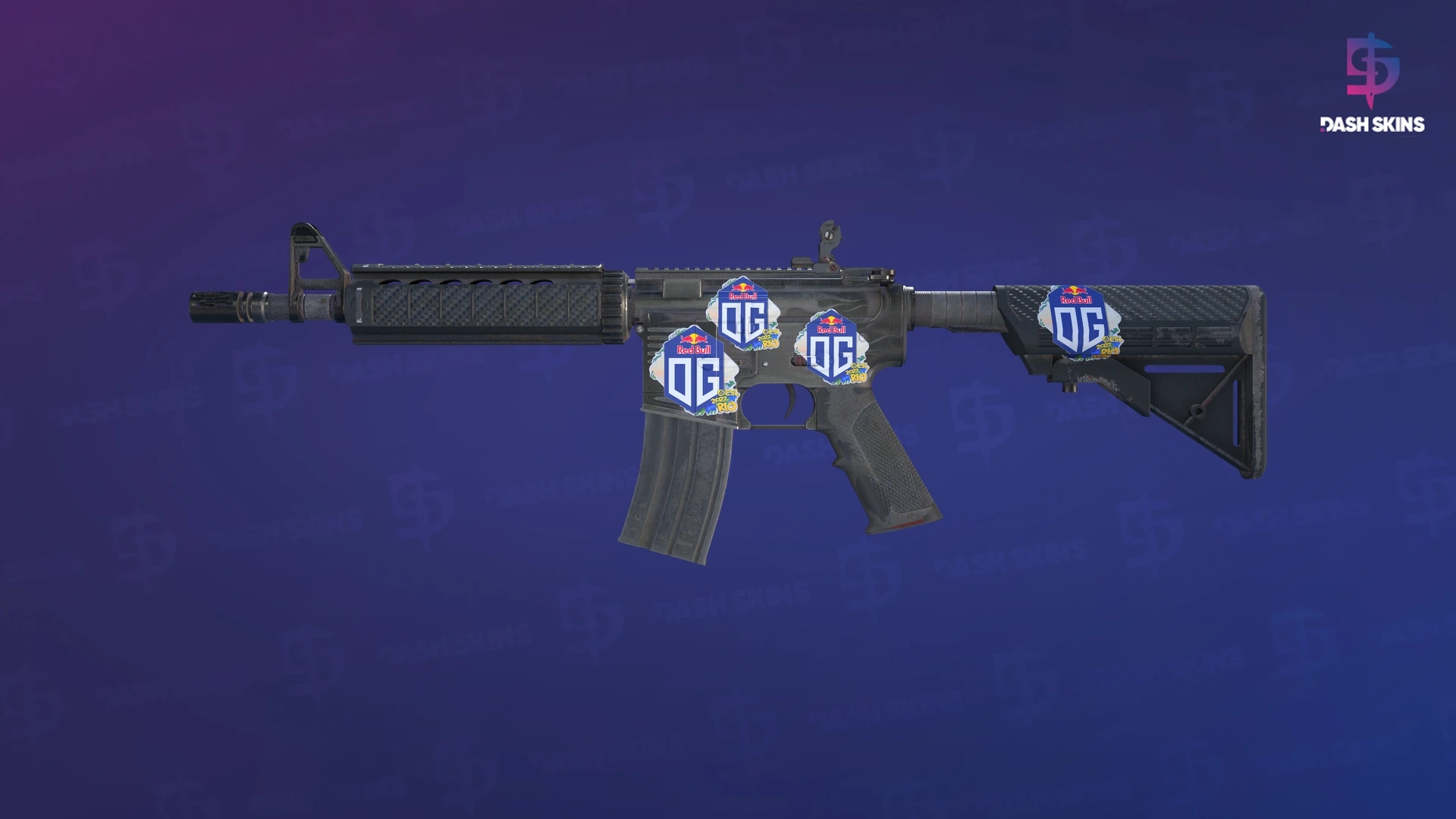 M4A4 | Magnesium (Battle-Scarred) Screenshot Playside