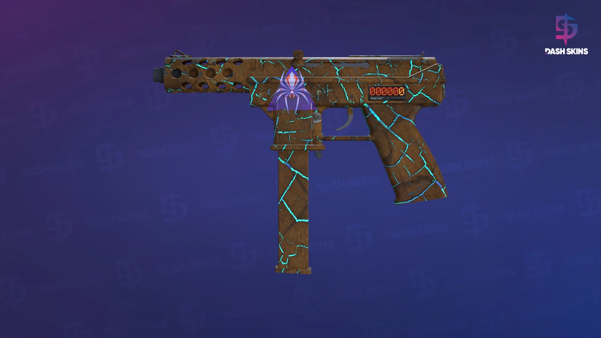 StatTrak™ Tec-9 | Cracked Opal (Field-Tested) Screenshot Playside