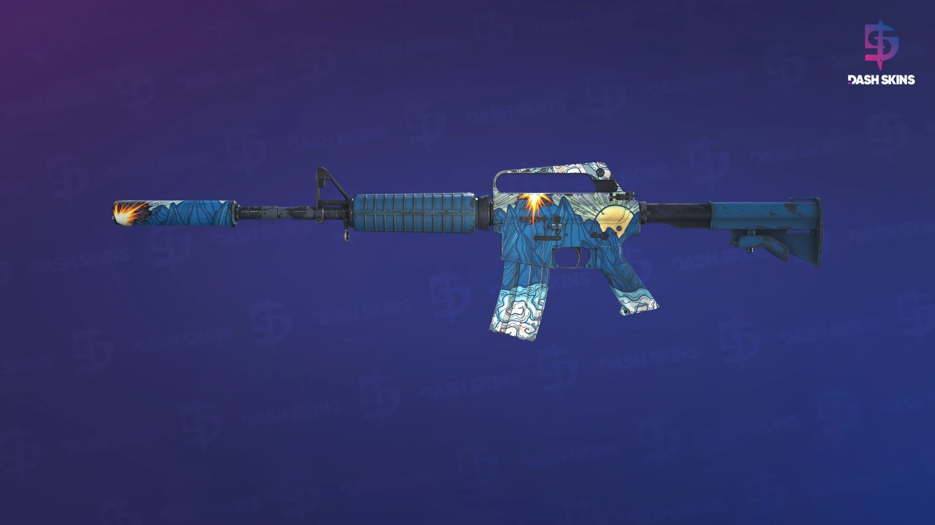 M4A1-S | Solitude (Field-Tested) Screenshot Playside
