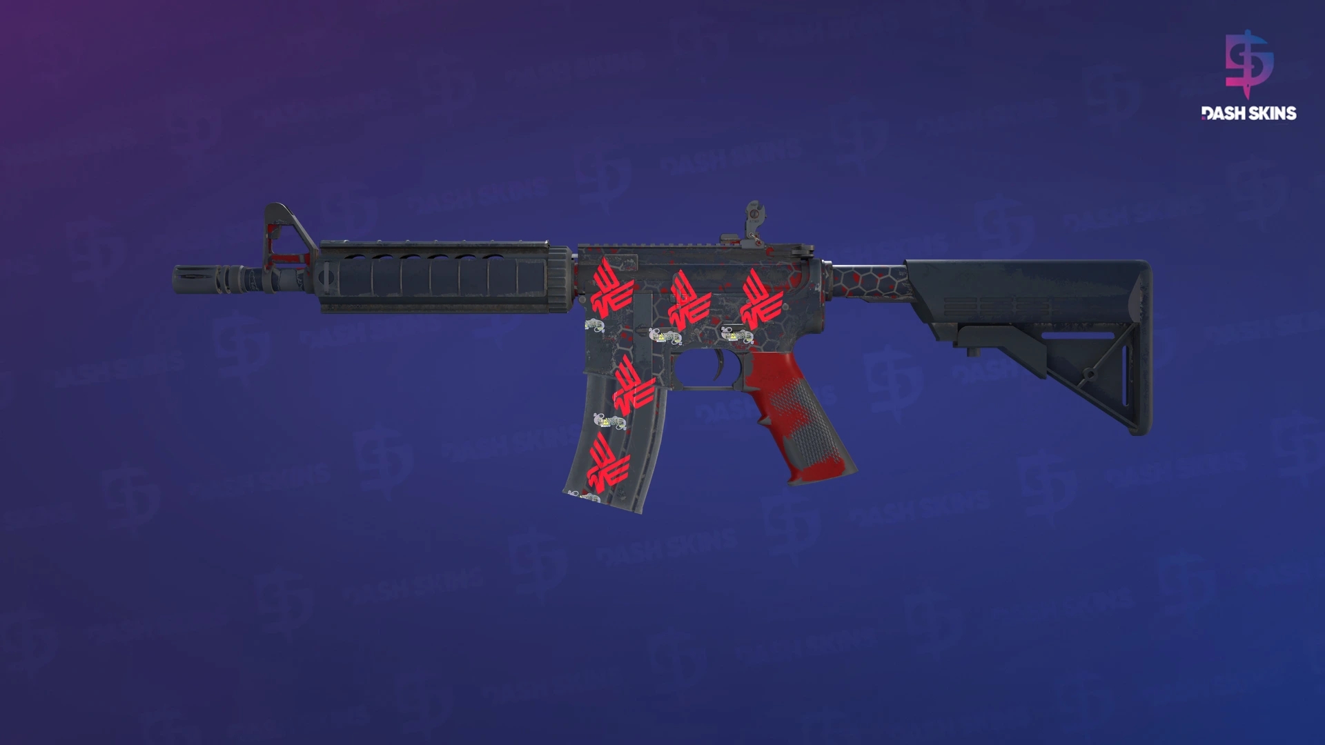 M4A4 | Converter (Well-Worn) Screenshot Playside