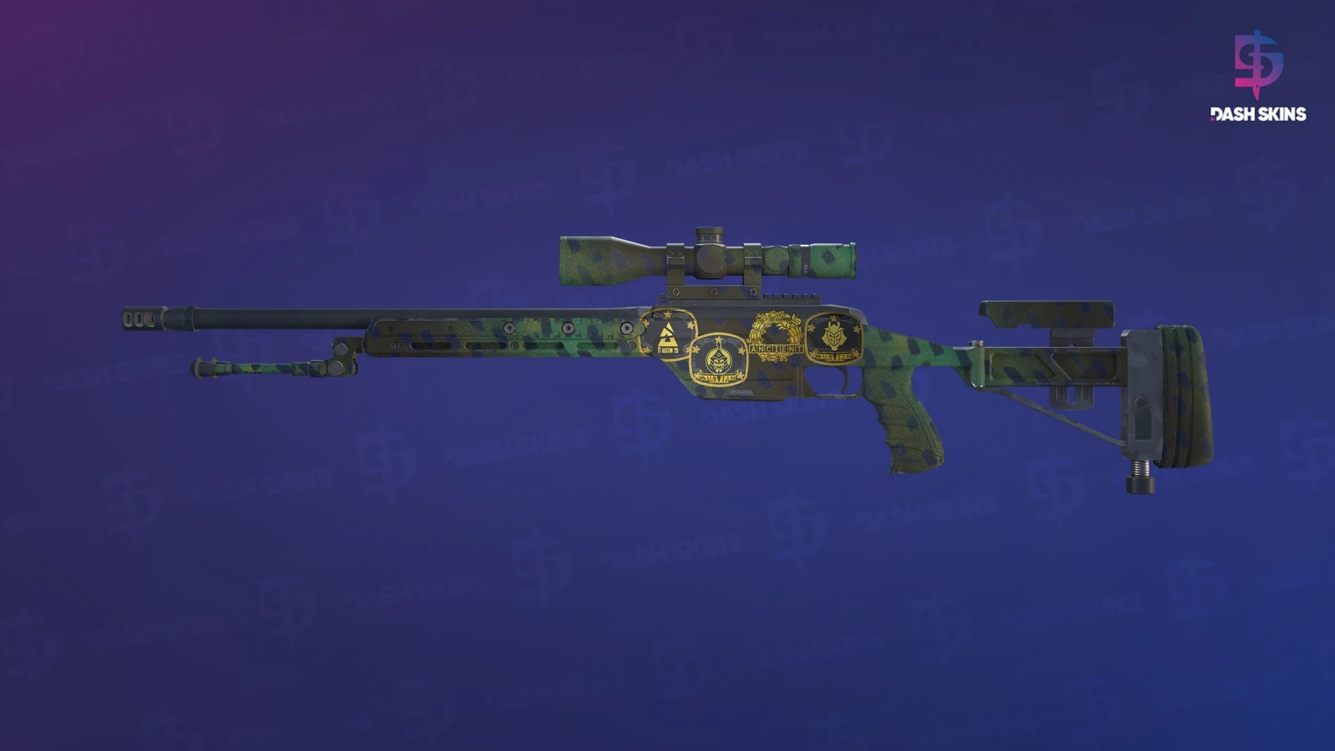 Souvenir SSG 08 | Jungle Dashed (Factory New) Screenshot Playside