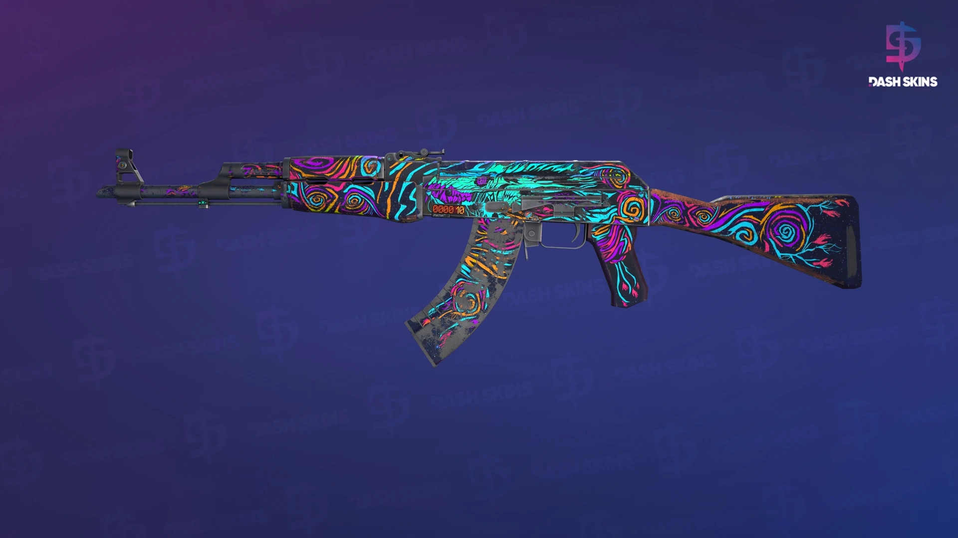 StatTrak™ AK-47 | Nightwish (Battle-Scarred) Screenshot Playside