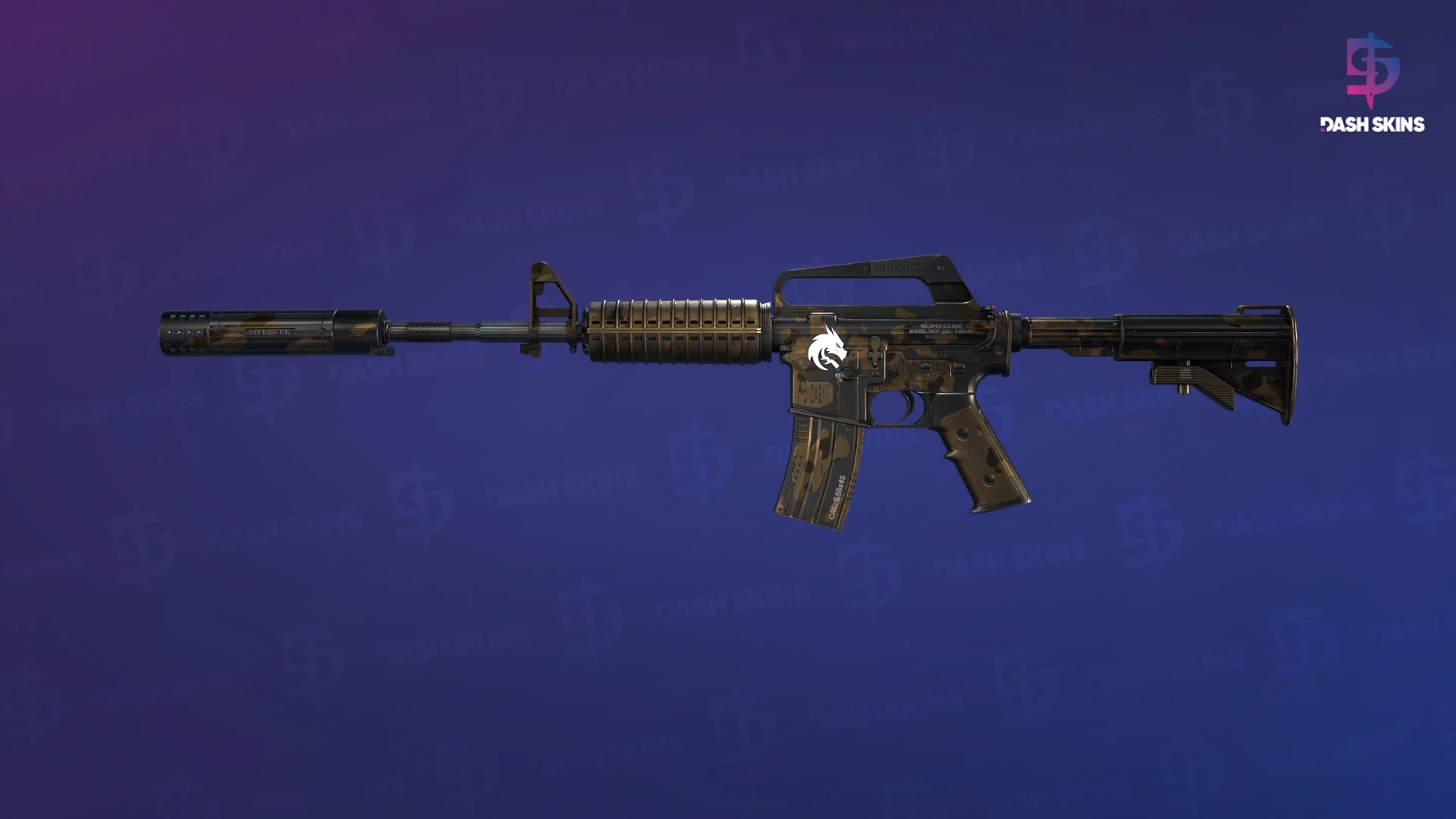M4A1-S | Mud-Spec (Minimal Wear) Screenshot Playside