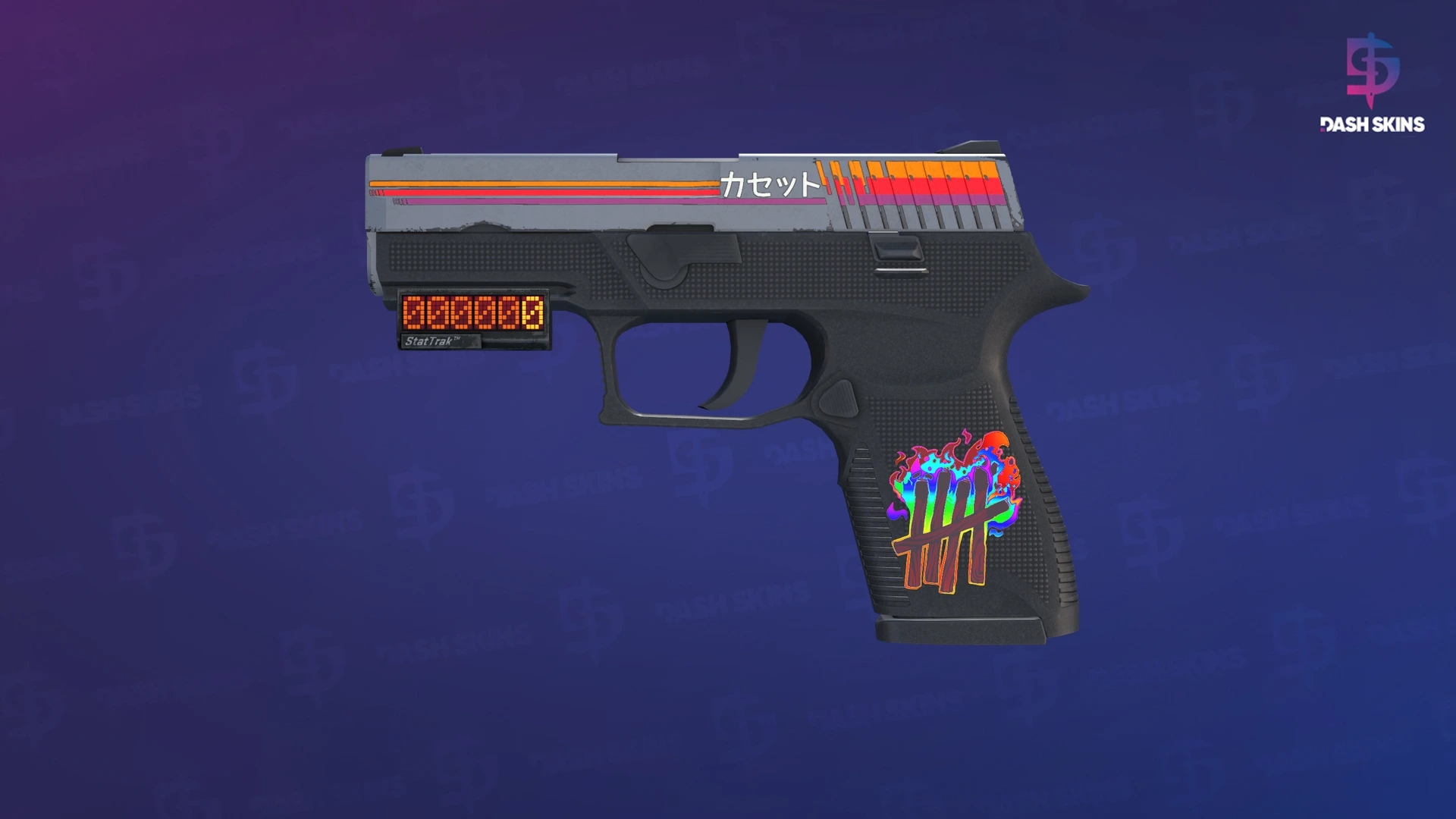 StatTrak™ P250 | Cassette (Minimal Wear) Screenshot Playside