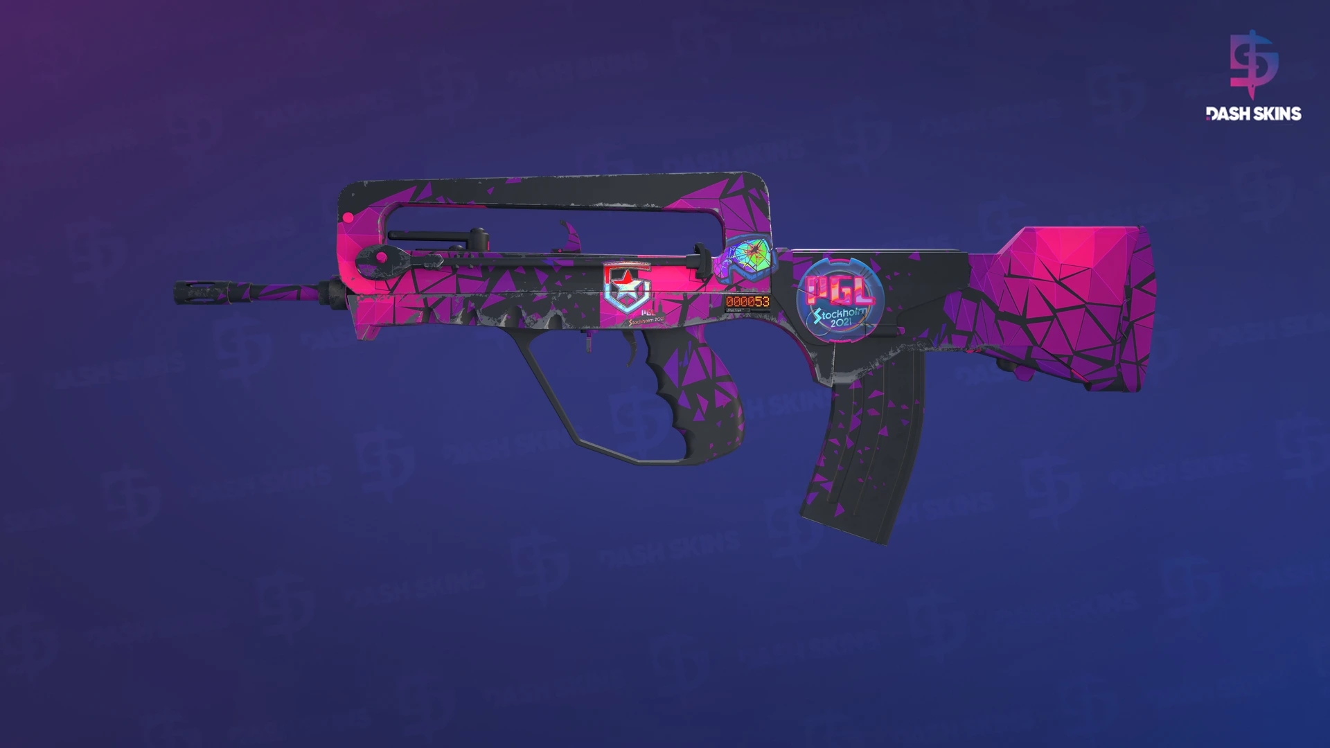 StatTrak™ FAMAS | Pulse (Factory New) Screenshot Playside
