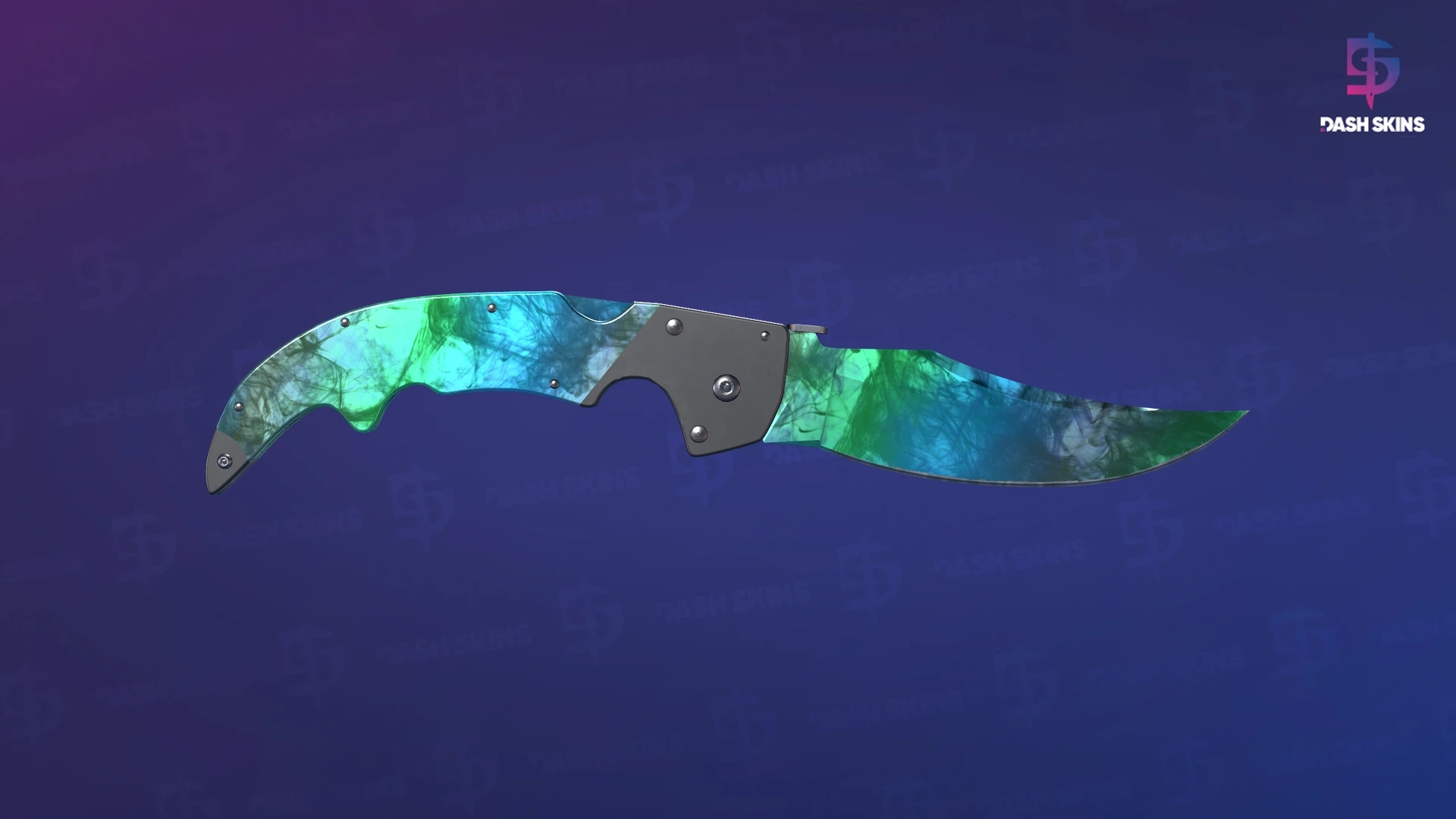 ★ Falchion Knife | Gamma Doppler (Factory New) - Phase 3 Screenshot Playside
