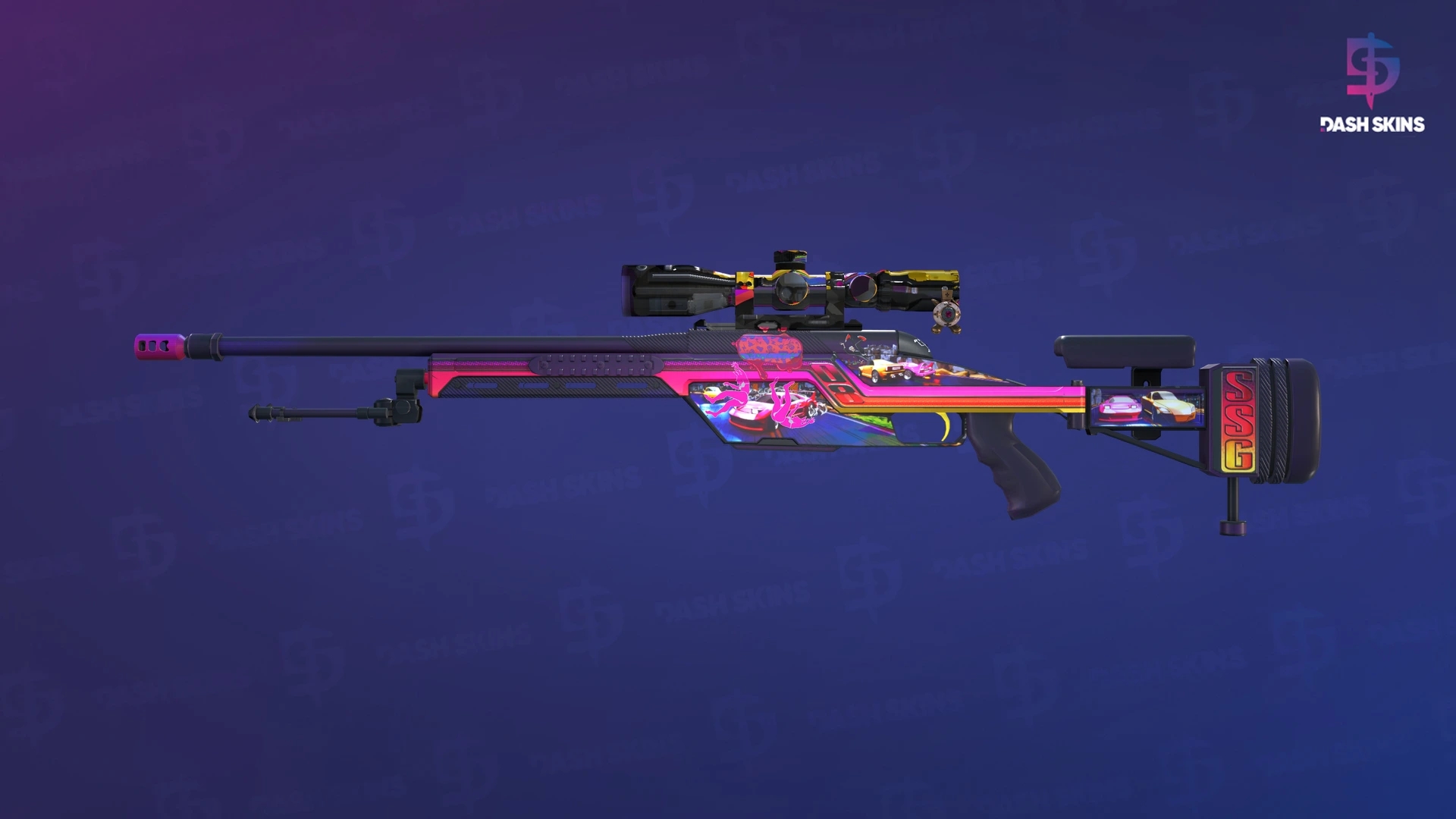 SSG 08 | Turbo Peek (Factory New) Screenshot Playside