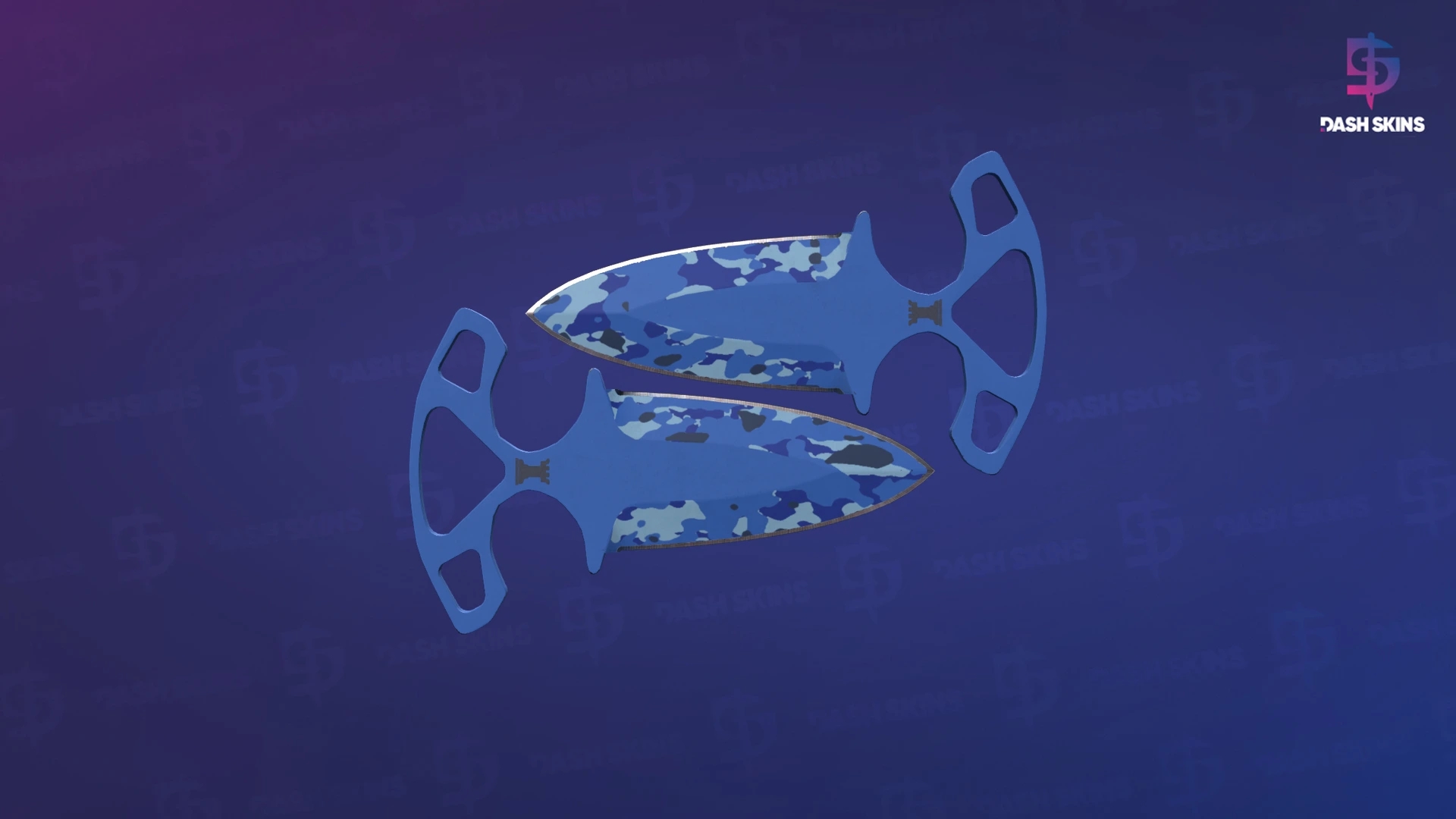 ★ Shadow Daggers | Bright Water (Minimal Wear) Screenshot Playside