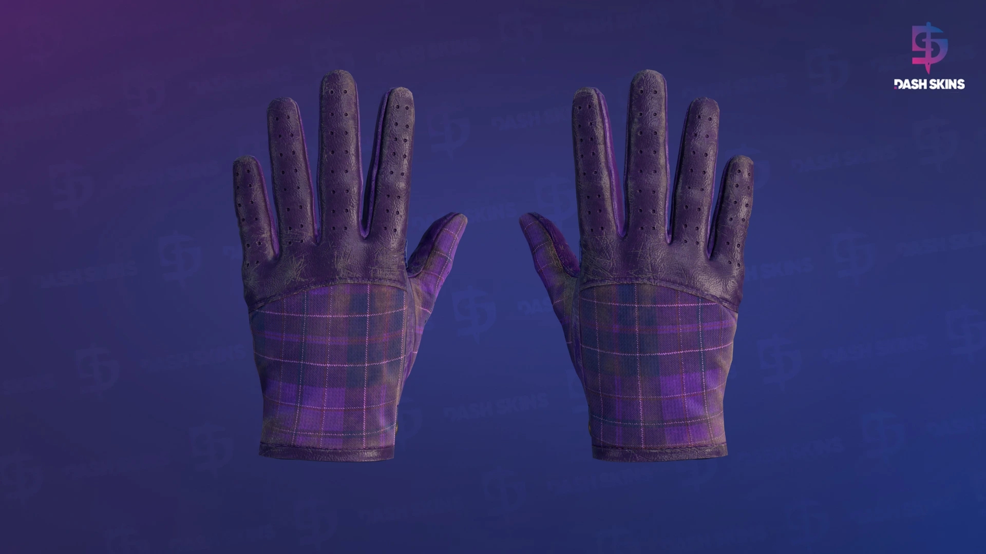 ★ Driver Gloves | Imperial Plaid (Battle-Scarred) Screenshot Playside