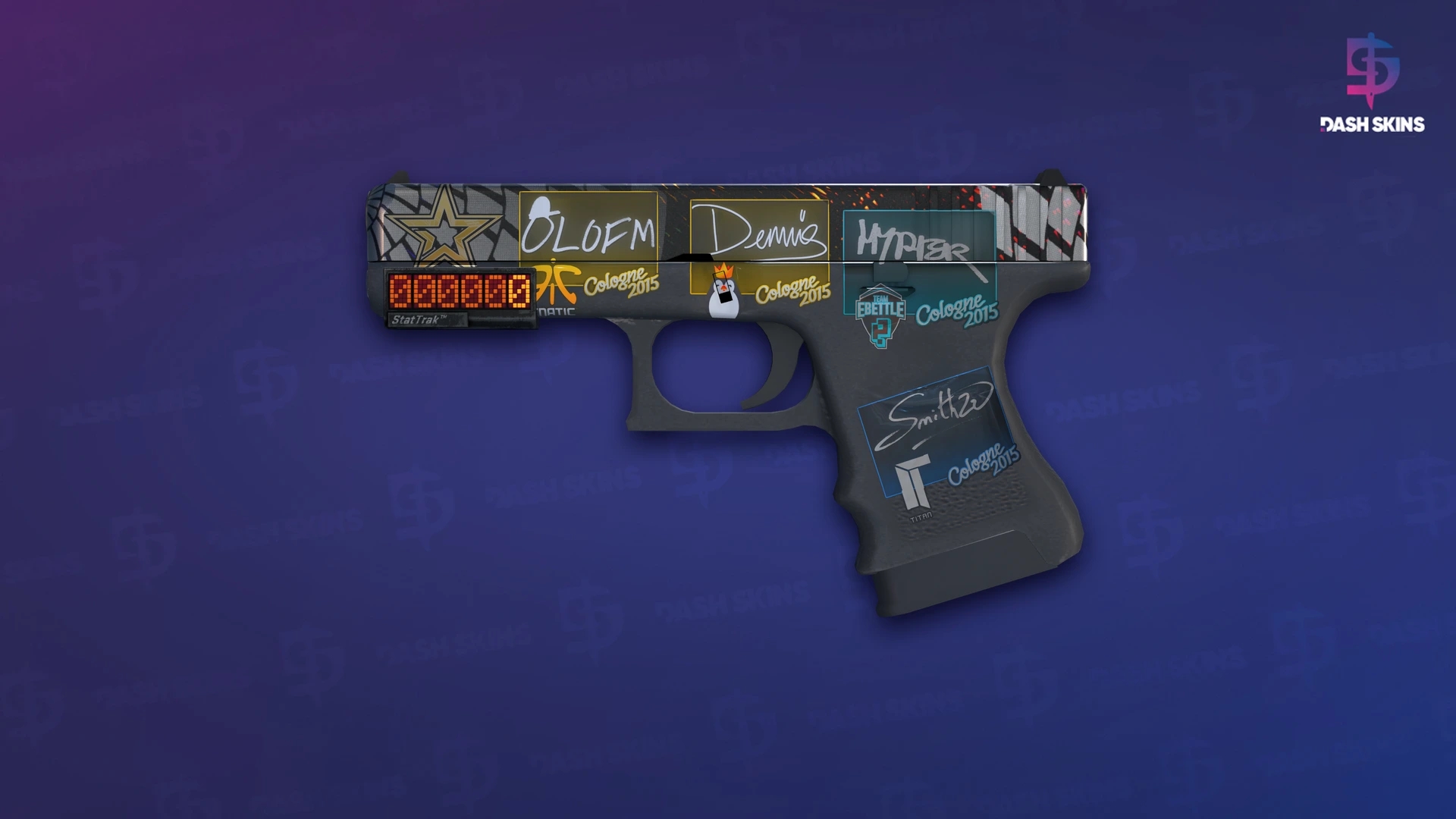 StatTrak™ Glock-18 | Grinder (Factory New) Screenshot Playside