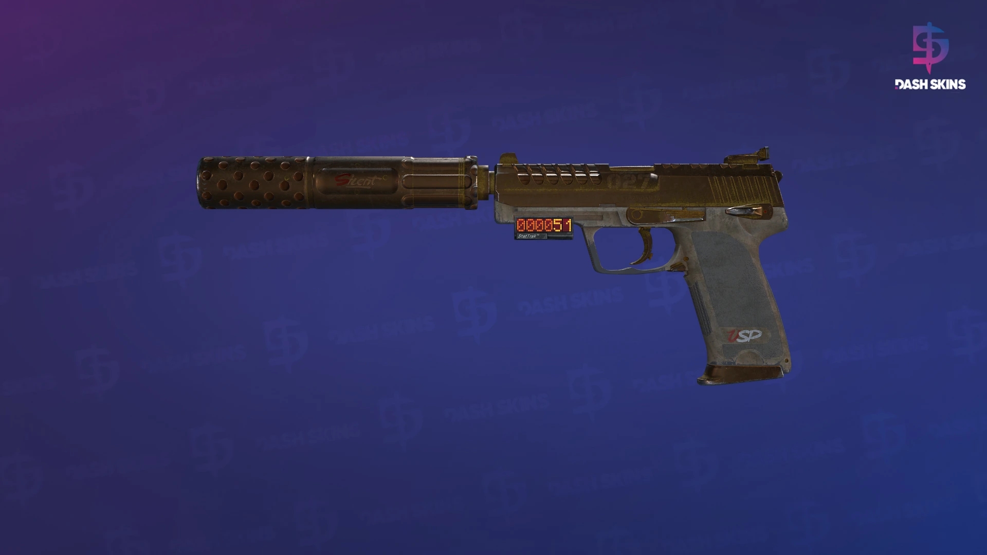 StatTrak™ USP-S | 27 (Battle-Scarred) Screenshot Playside
