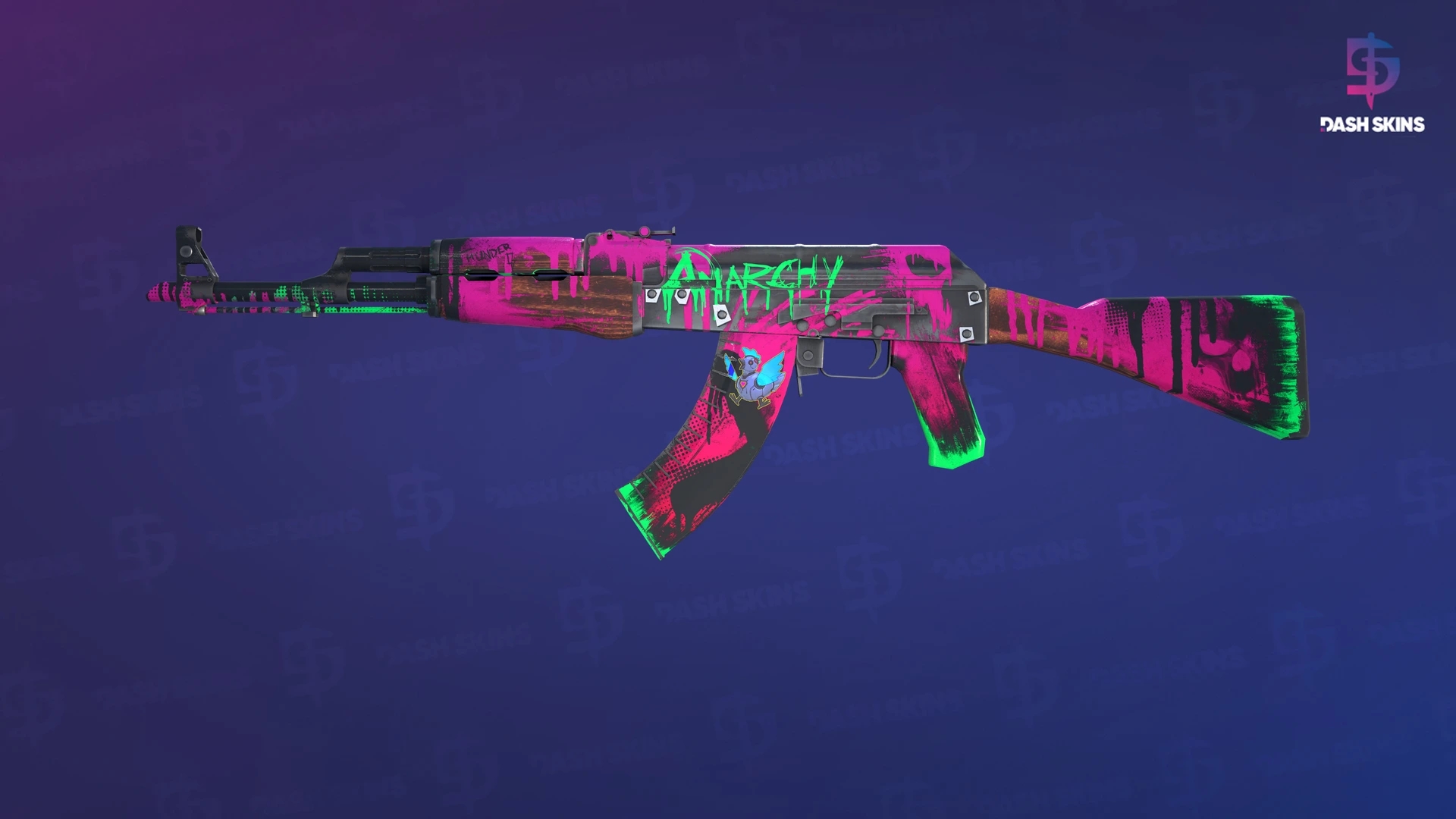 AK-47 | Neon Revolution (Field-Tested) Screenshot Playside