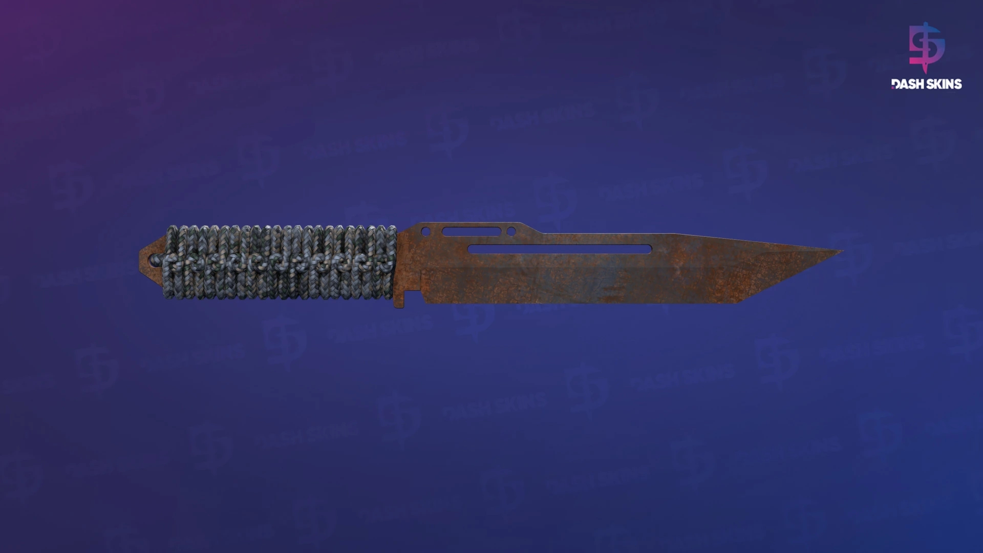★ Paracord Knife | Rust Coat (Battle-Scarred) Screenshot Playside