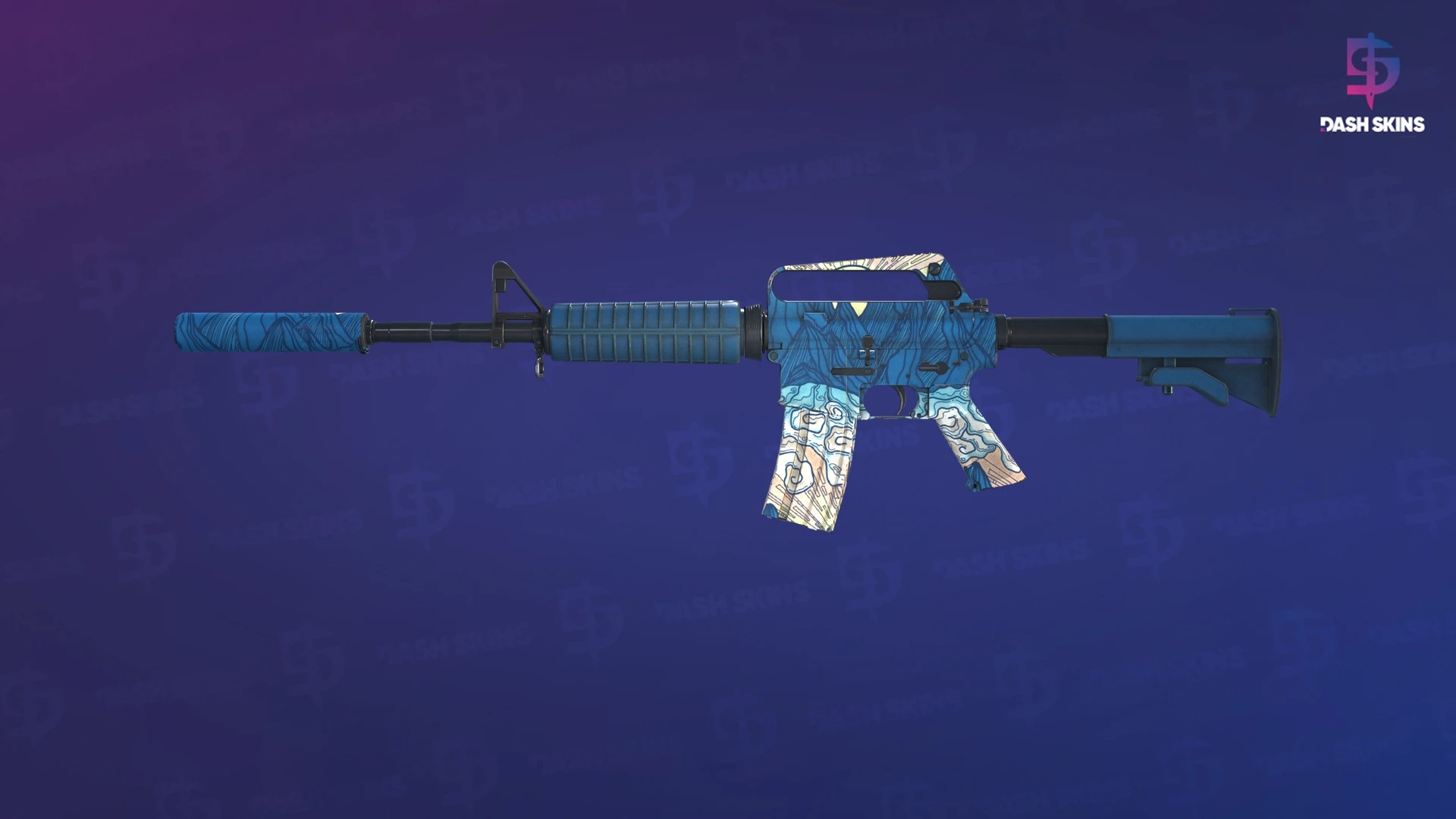 M4A1-S | Solitude (Field-Tested) Screenshot Playside