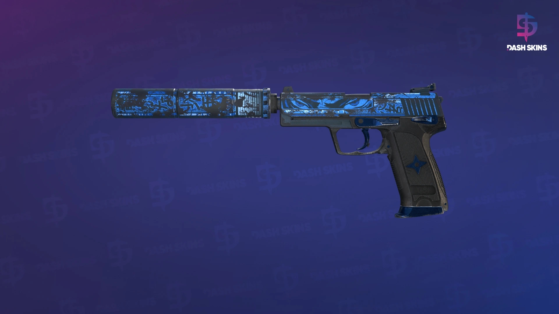 USP-S | Silent Shot (Battle-Scarred) Screenshot Playside