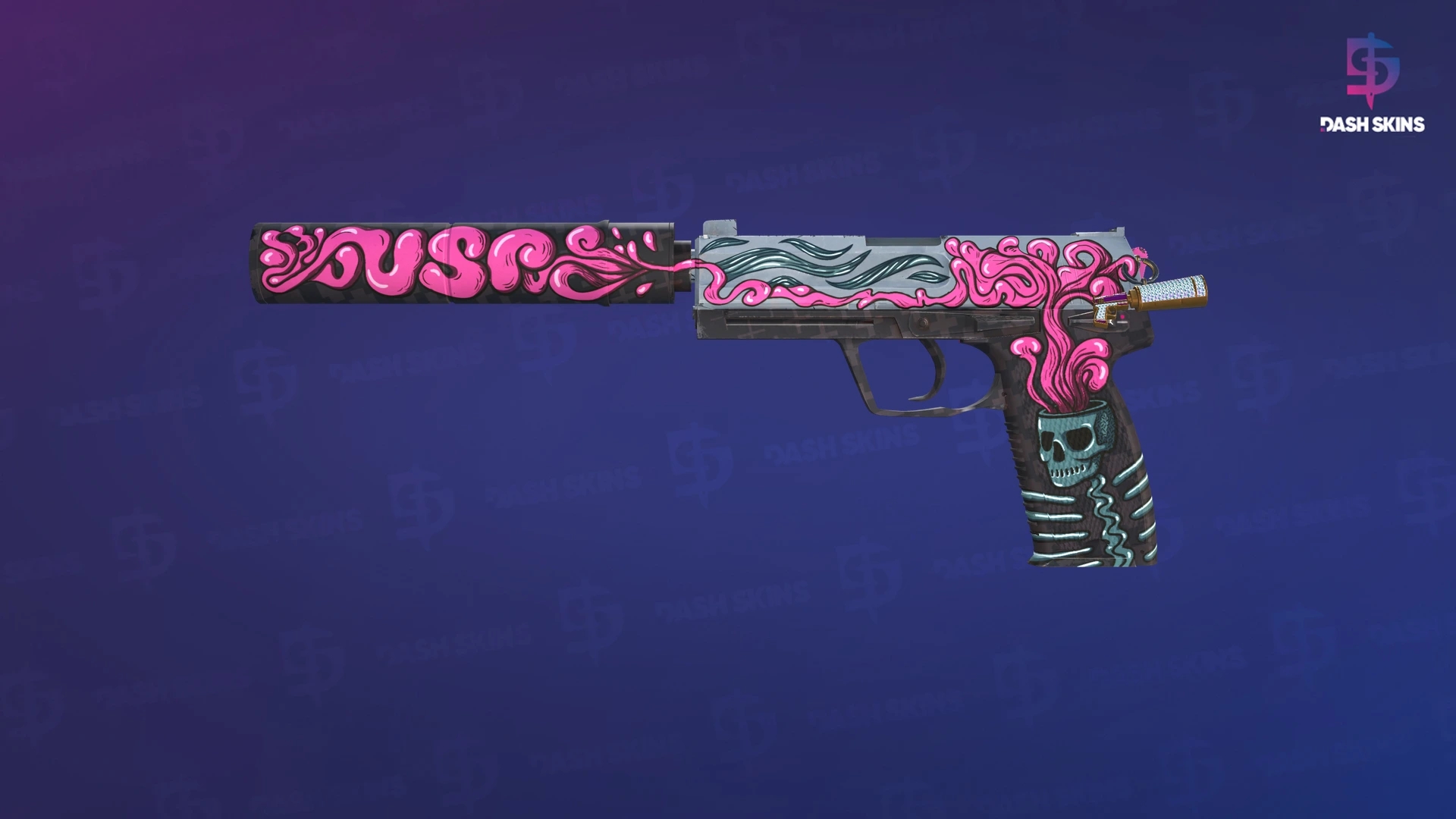 USP-S | Cortex (Minimal Wear) Screenshot Playside