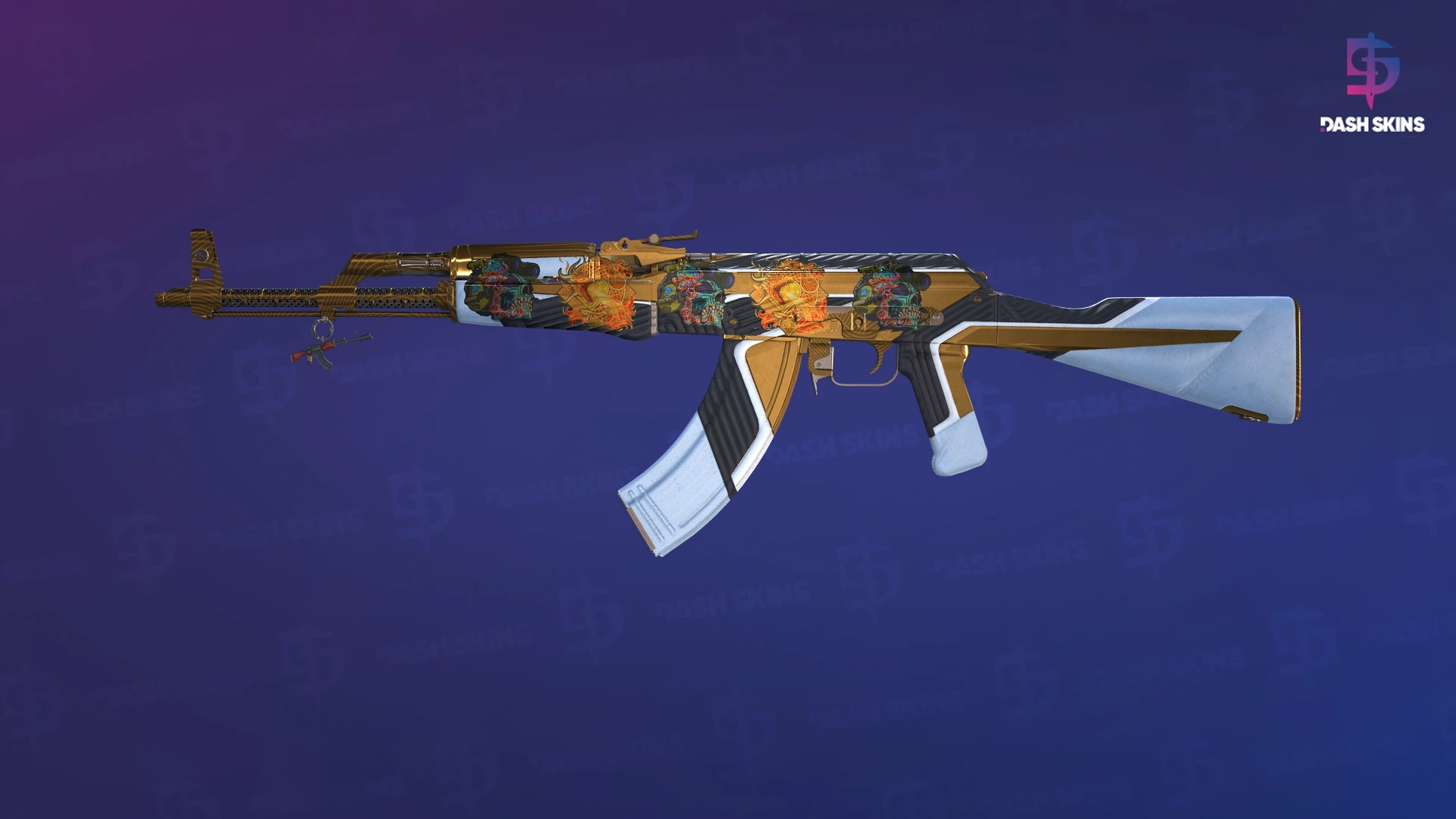 AK-47 | The Oligarch (Minimal Wear) Screenshot Playside