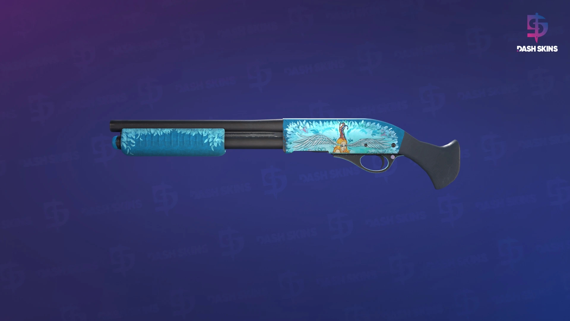 Sawed-Off | Serenity (Factory New) Screenshot Playside