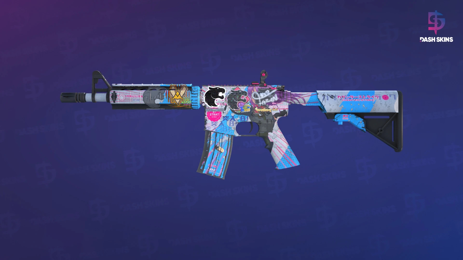 M4A4 | Temukau (Field-Tested) Screenshot Playside
