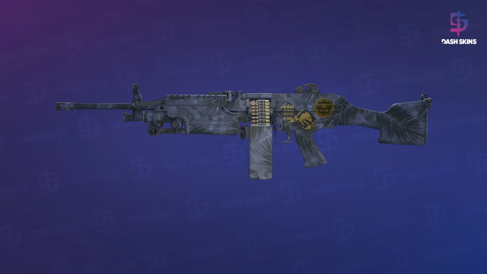 Souvenir M249 | Midnight Palm (Factory New) Screenshot Playside