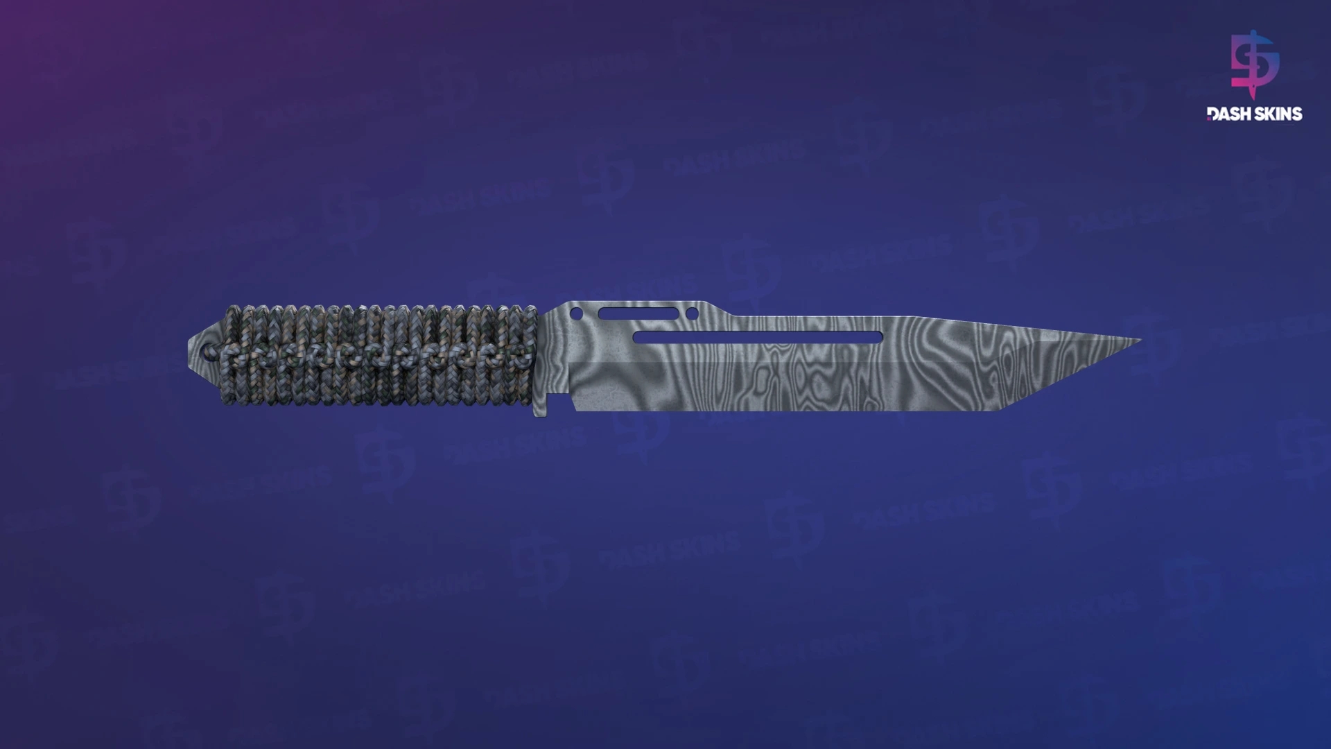 ★ Paracord Knife | Damascus Steel (Field-Tested) Screenshot Playside