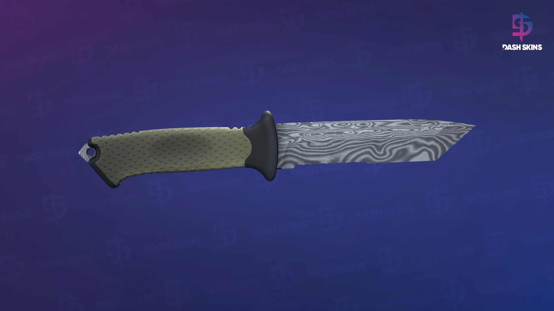 ★ Ursus Knife | Damascus Steel (Field-Tested) Screenshot Playside