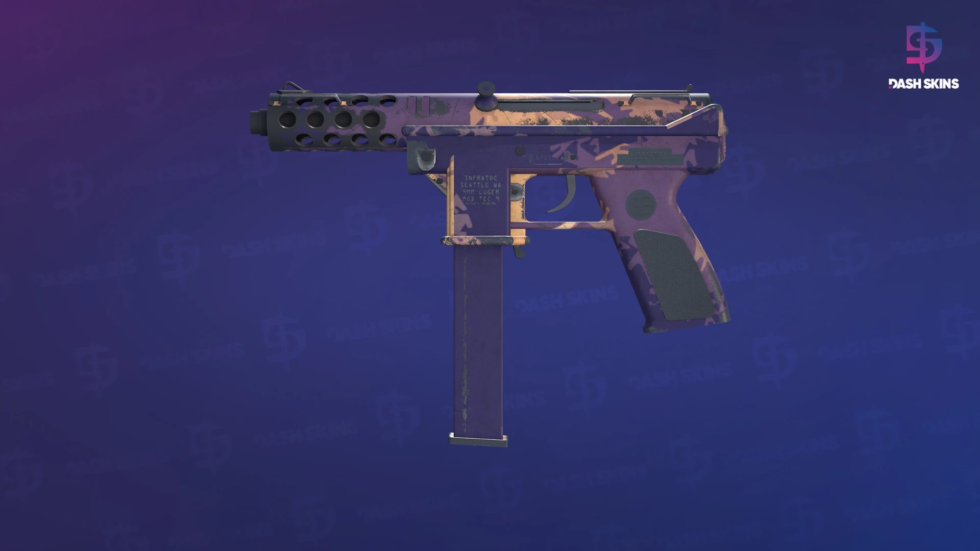 Tec-9 | Sandstorm (Well-Worn) Screenshot Playside