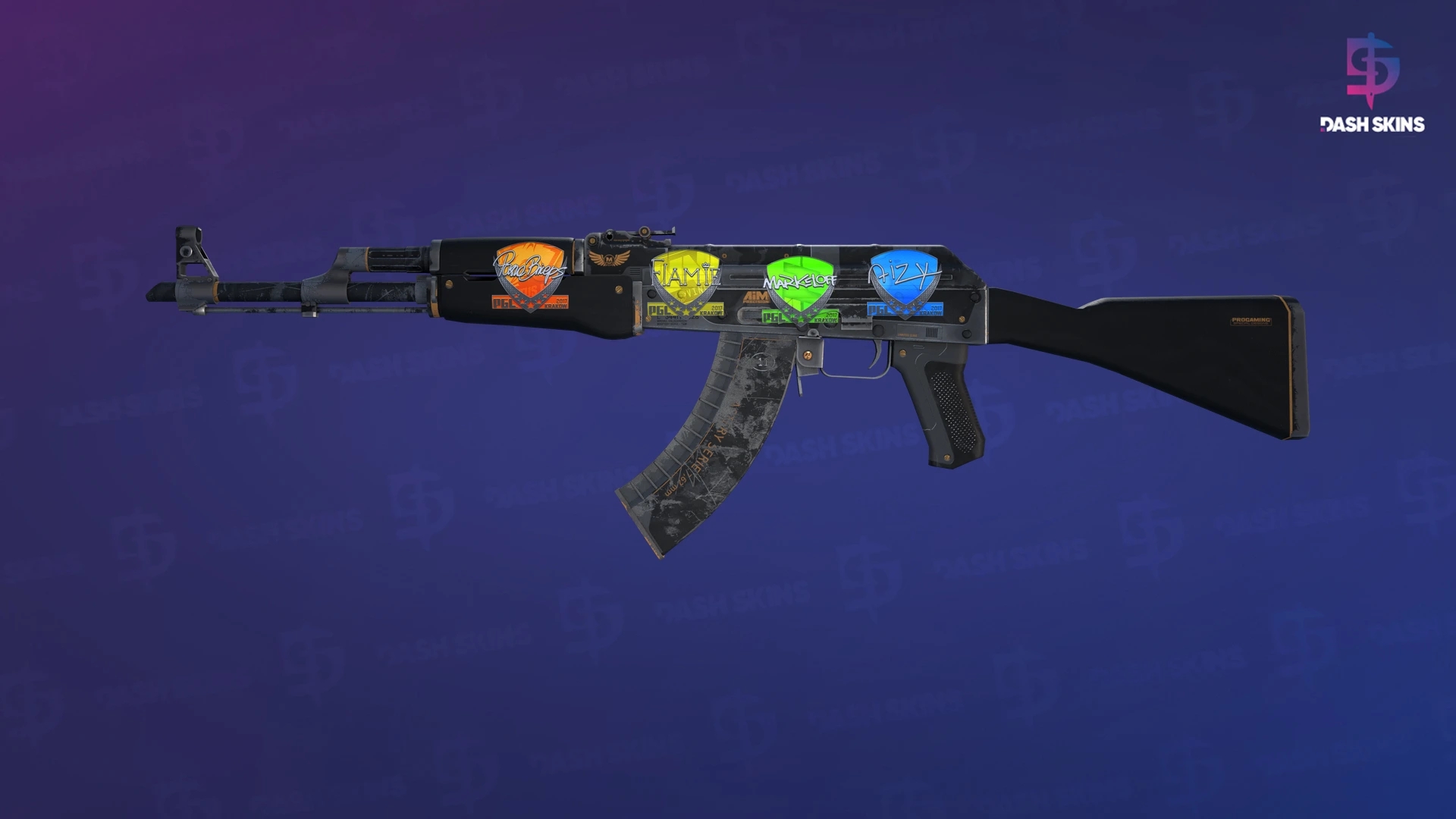AK-47 | Elite Build (Well-Worn) Screenshot Playside