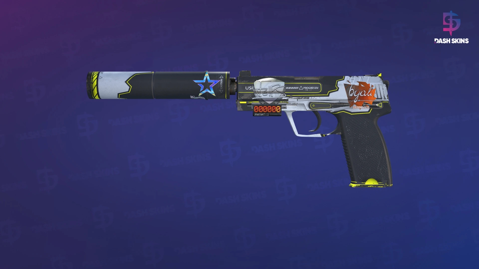 StatTrak™ USP-S | Torque (Field-Tested) Screenshot Playside