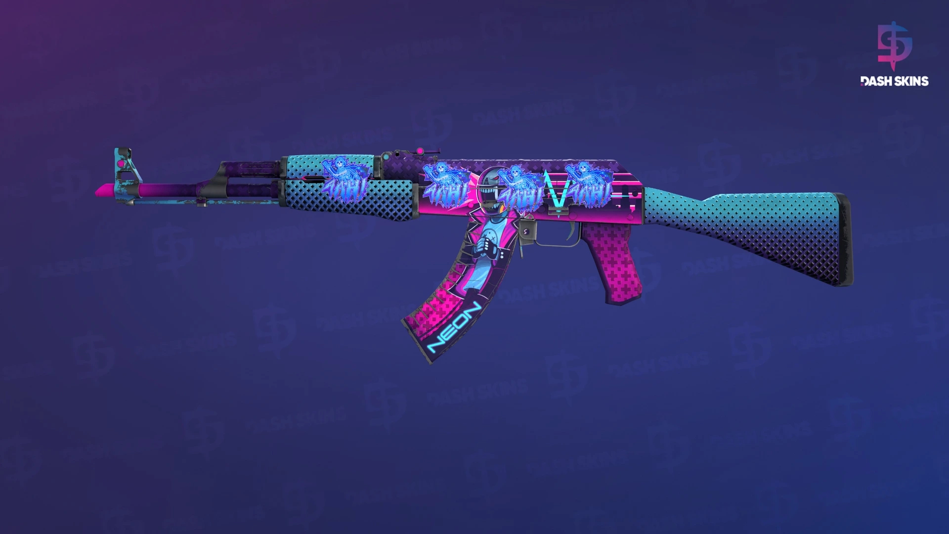 AK-47 | Neon Rider (Field-Tested) Screenshot Playside