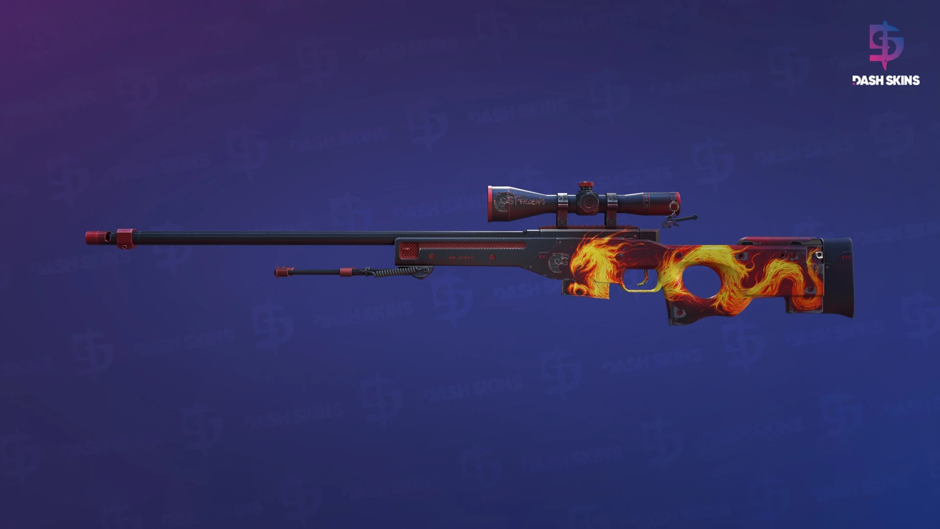AWP | Wildfire (Field-Tested) Screenshot Playside