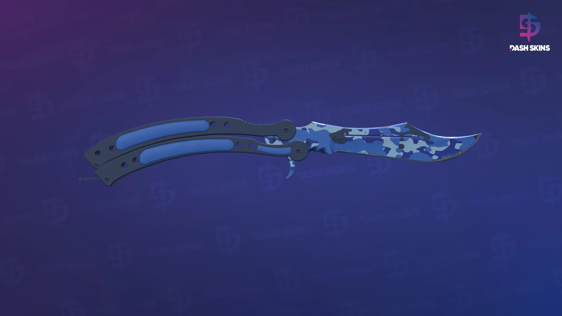 ★ Butterfly Knife | Bright Water (Minimal Wear) Screenshot Playside
